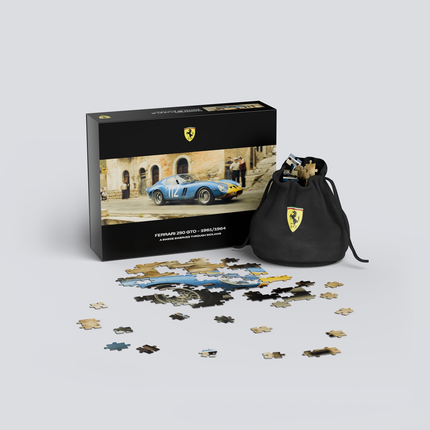 A Swede Swerves Through Sicilians | Ferrari 250 GTO | Targa Florio 1964 | Official Puzzle