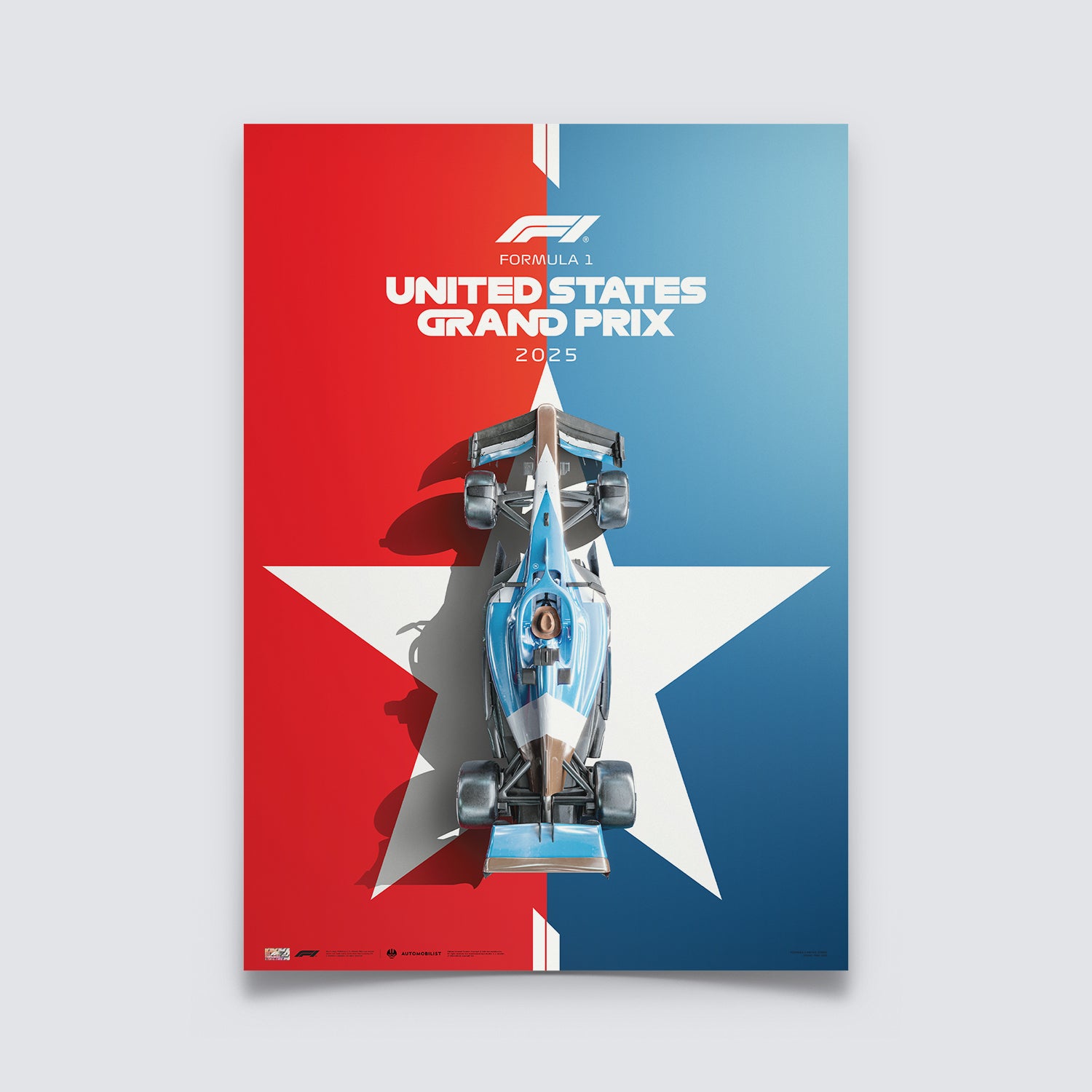 FORMULA 1 UNITED STATES GRAND PRIX 2025 | Official Event Poster