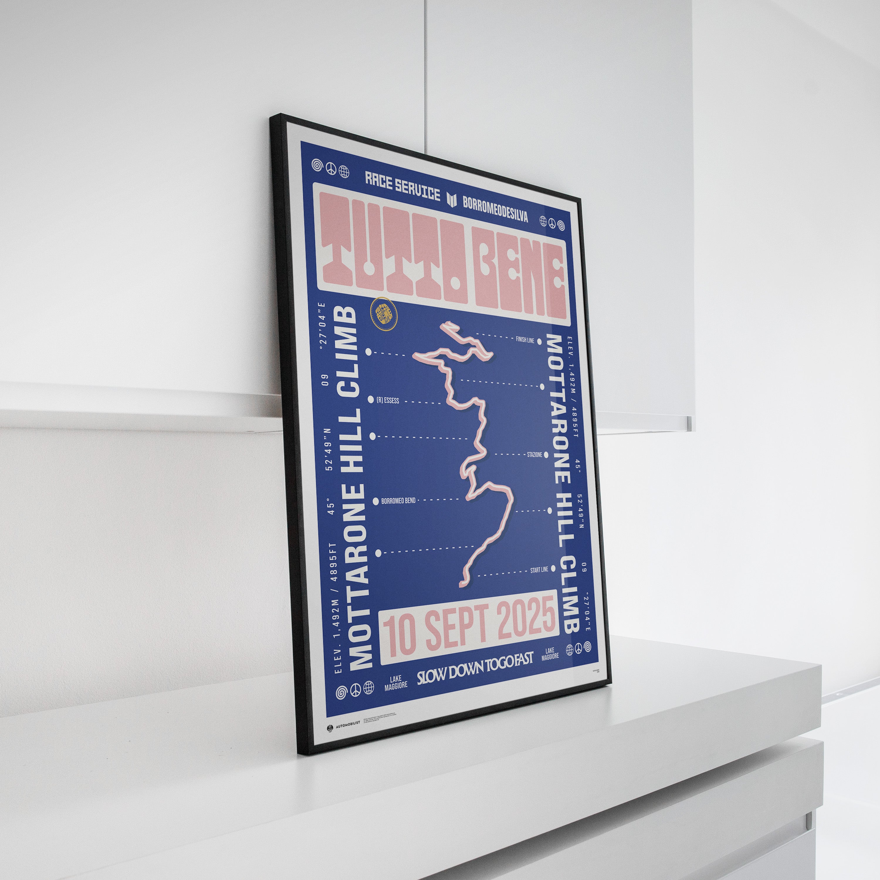 Tutto Bene | Mottarone Hill Climb | Official Poster