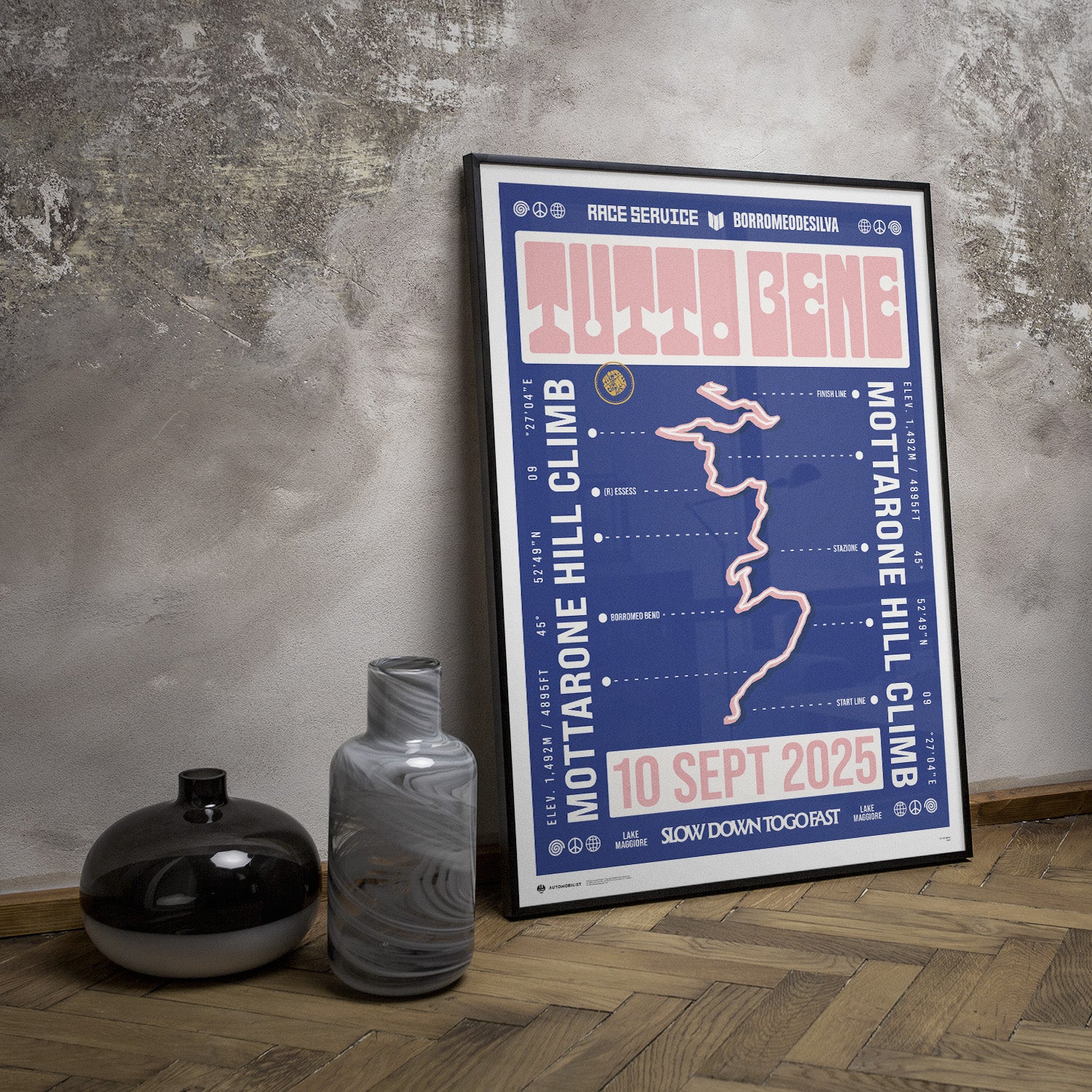 Tutto Bene | Mottarone Hill Climb | Official Poster