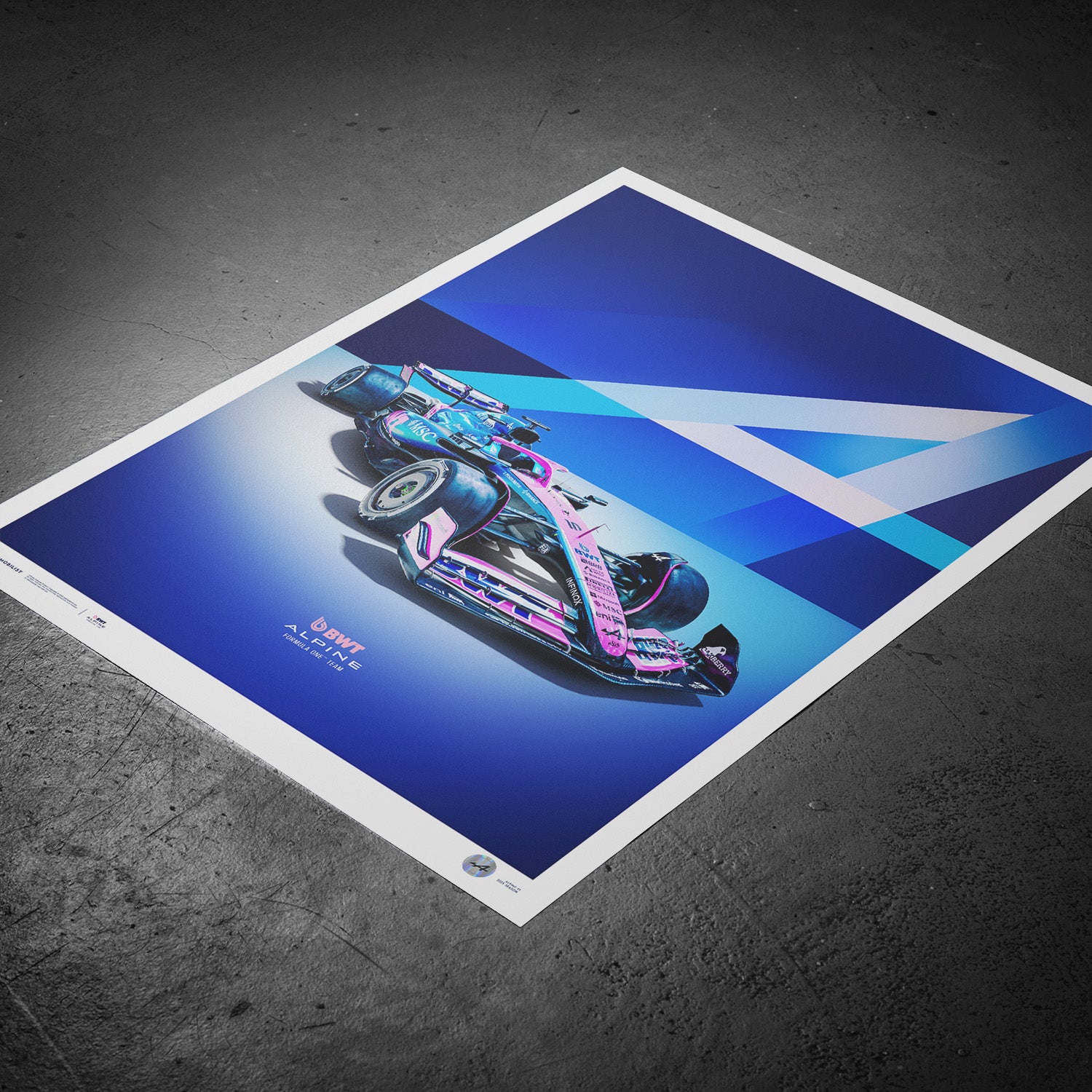 BWT Alpine Formula One™ Team | A525 | Official Poster