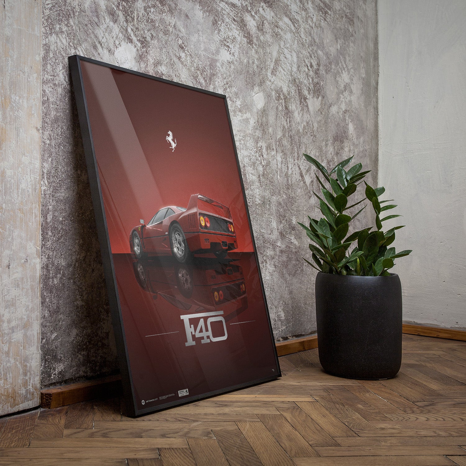 Ferrari F40 | Icon of an Era | Official Poster | Automobilist