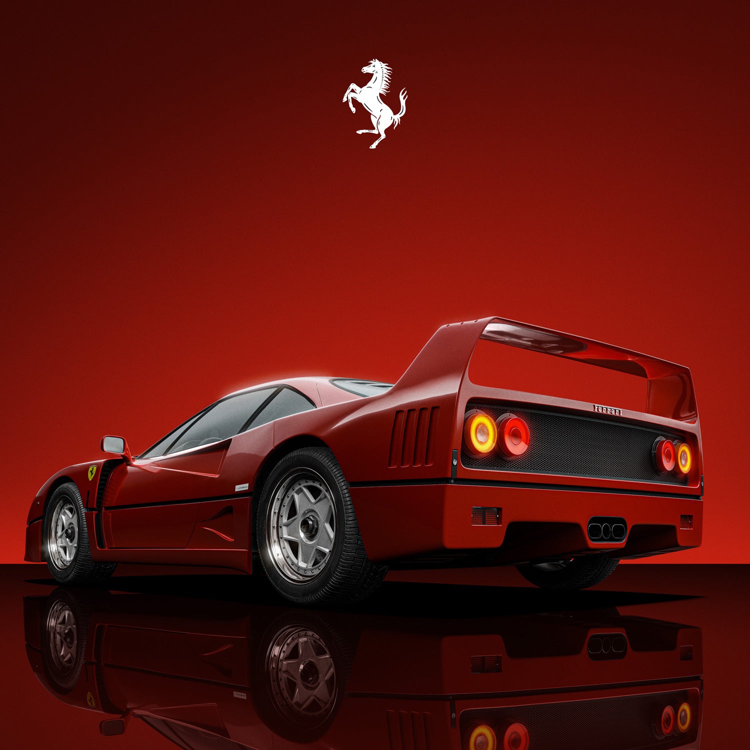 Ferrari F40 | Icon of an Era | Official Poster | Automobilist
