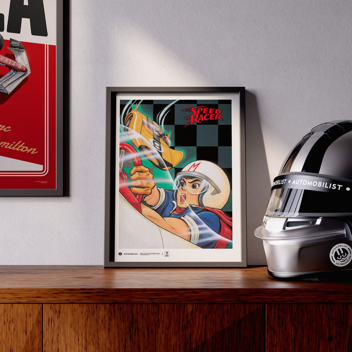 Speed Point Poster Speed Racer | Behind the Wheel | Official Poster | Automobilist
