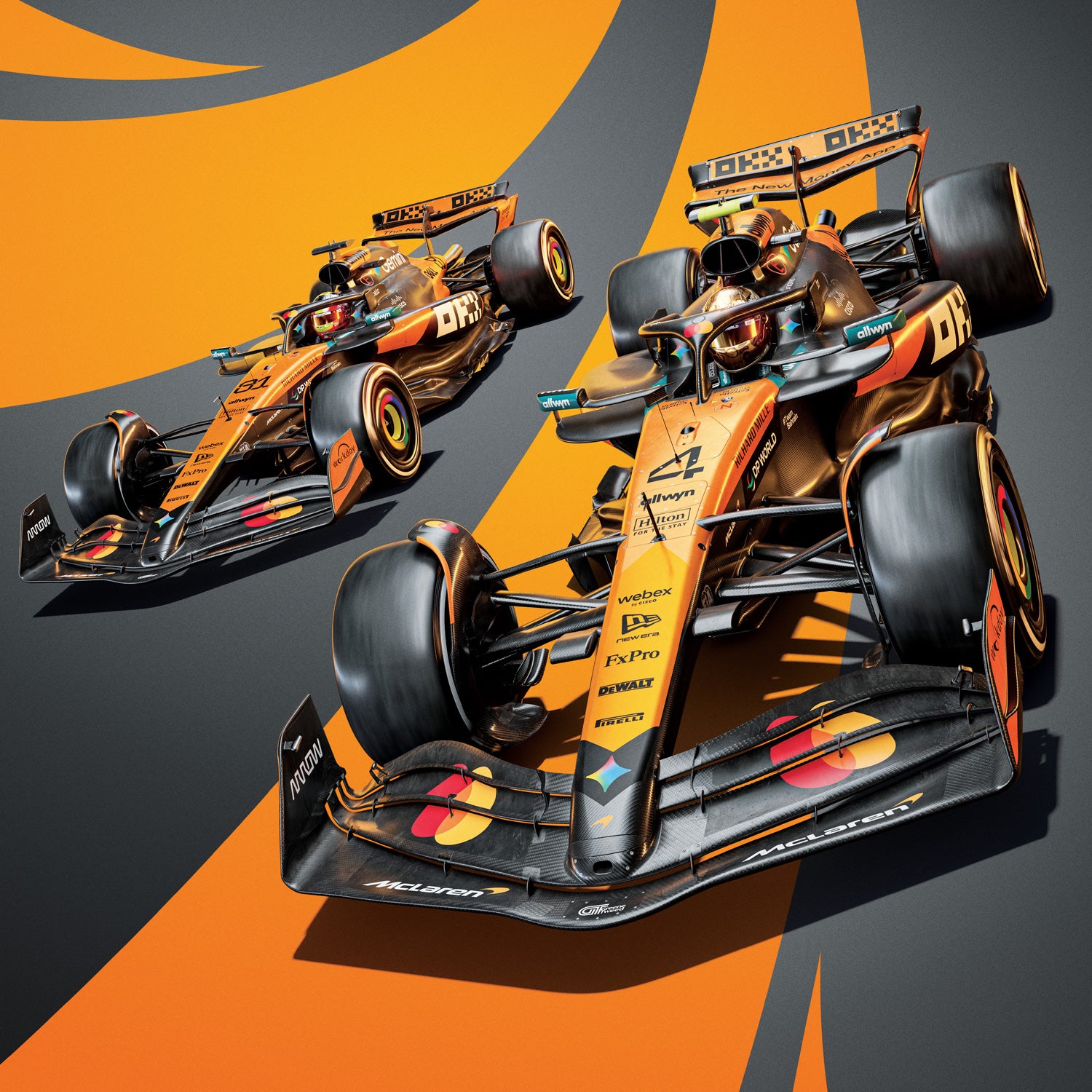 McLaren Formula 1® Team | 2025 Double Crown | Official Poster