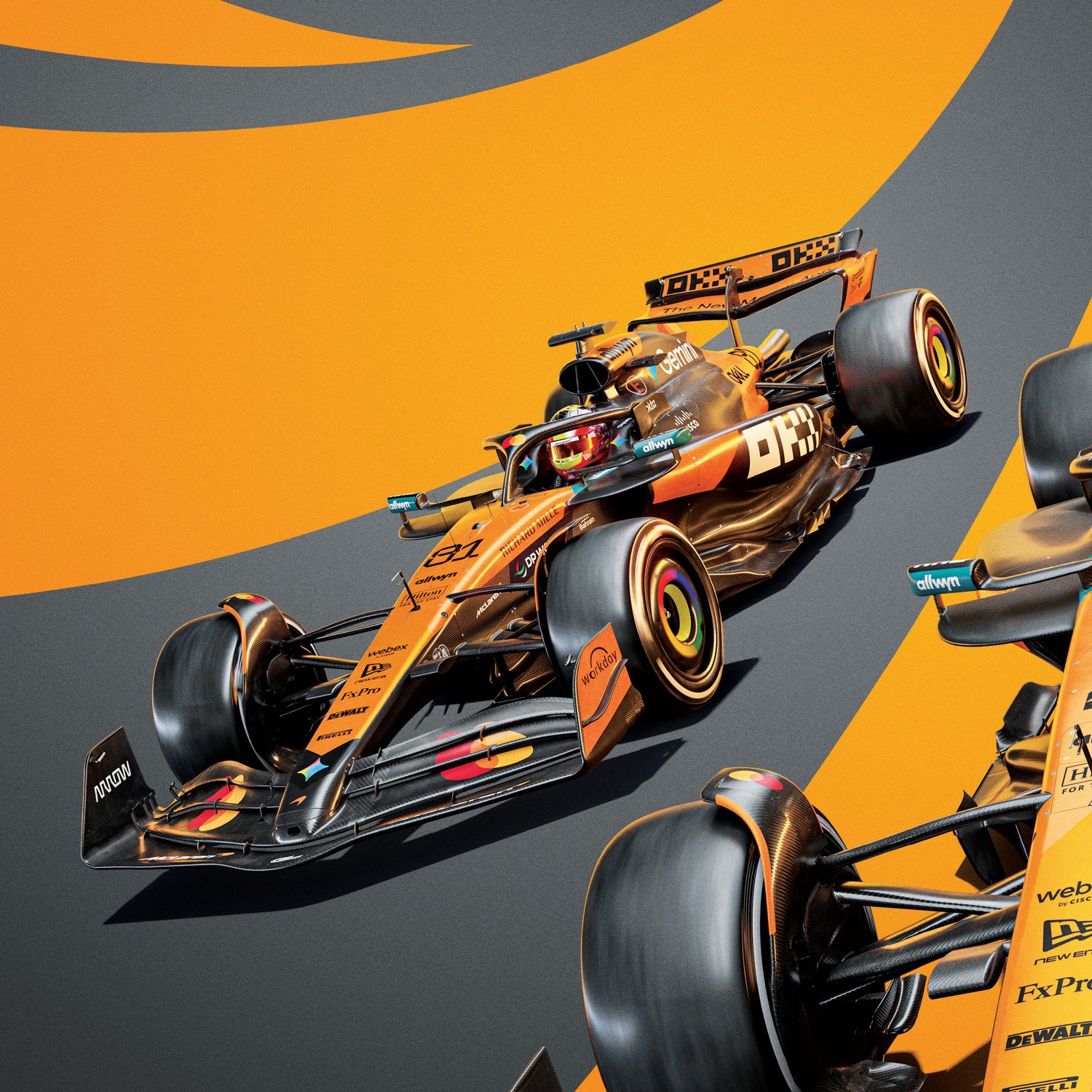 McLaren Formula 1® Team | 2025 Double Crown | Official Poster