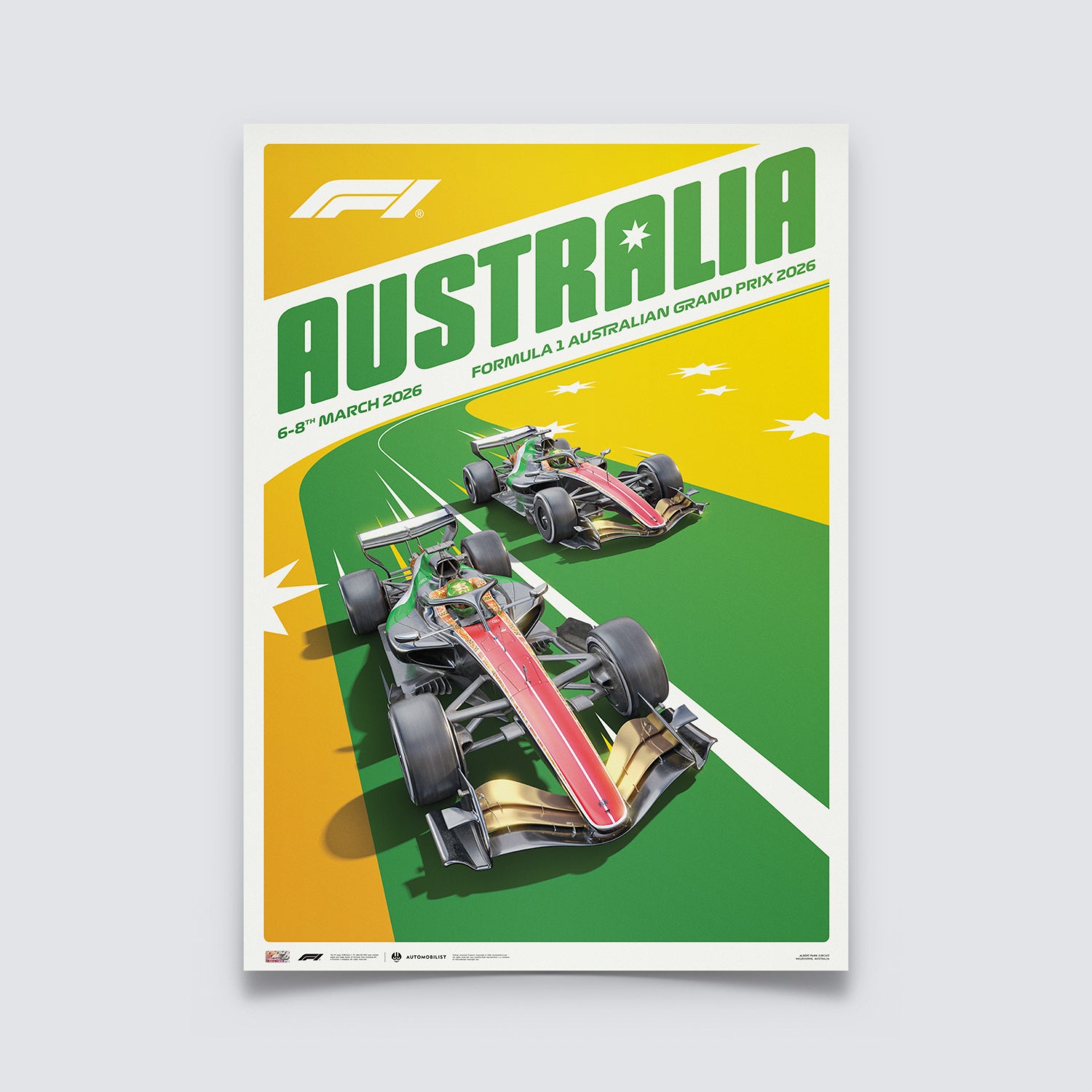 FORMULA 1 AUSTRALIAN GRAND PRIX 2026 | Official Event Poster
