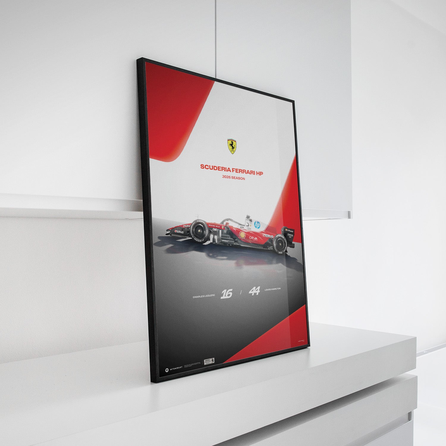 Scuderia Ferrari HP | SF-26 | Official Poster | Automobilist