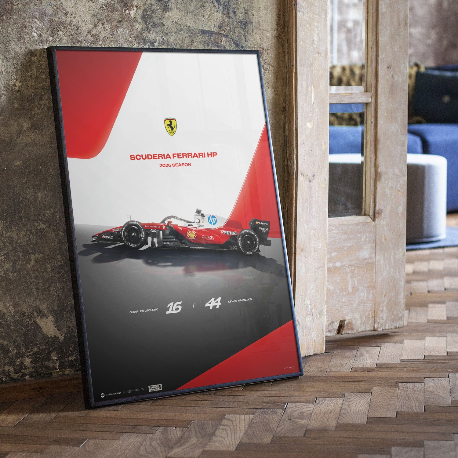 Scuderia Ferrari HP | SF-26 | Official Poster | Automobilist
