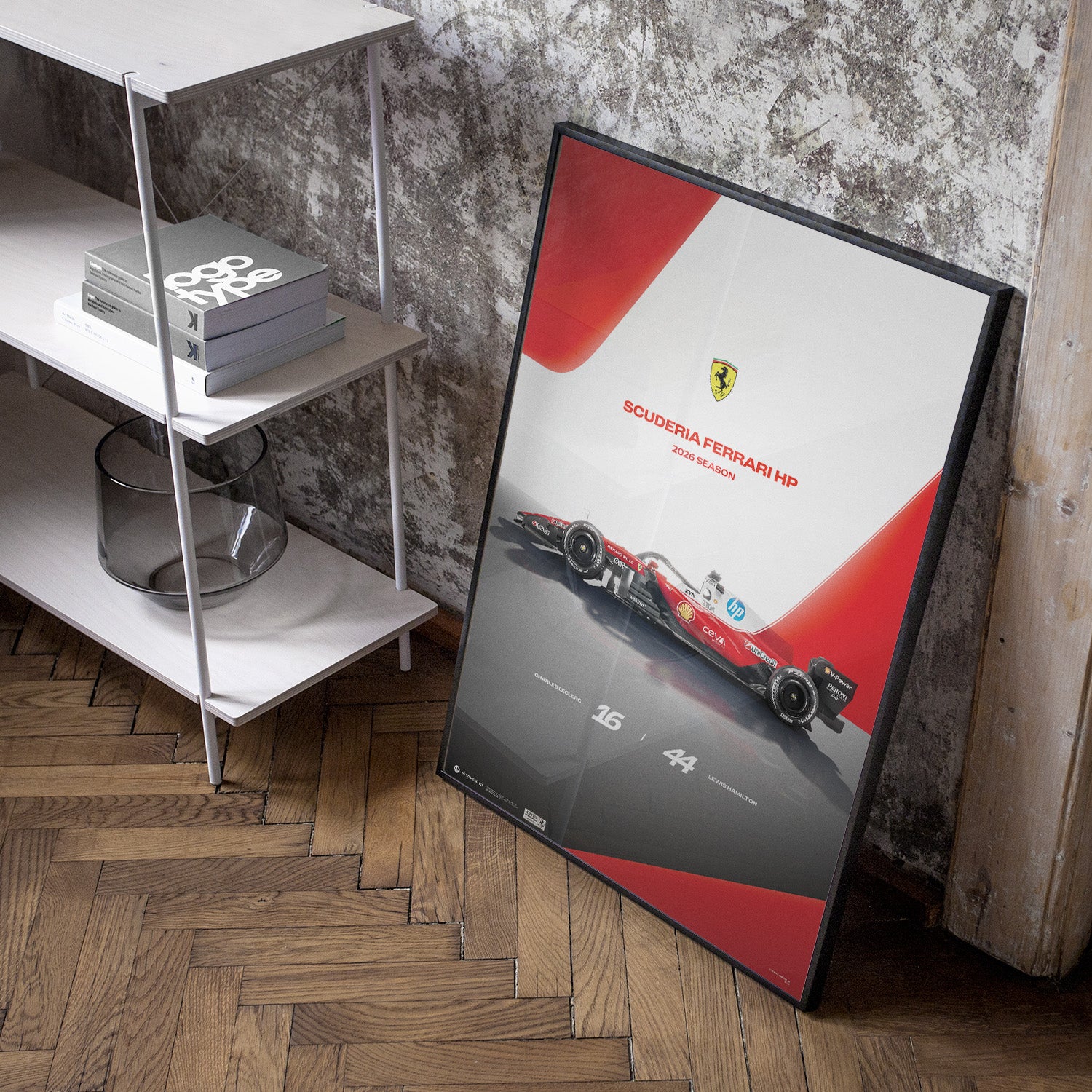 Scuderia Ferrari HP | SF-26 | Official Poster | Automobilist