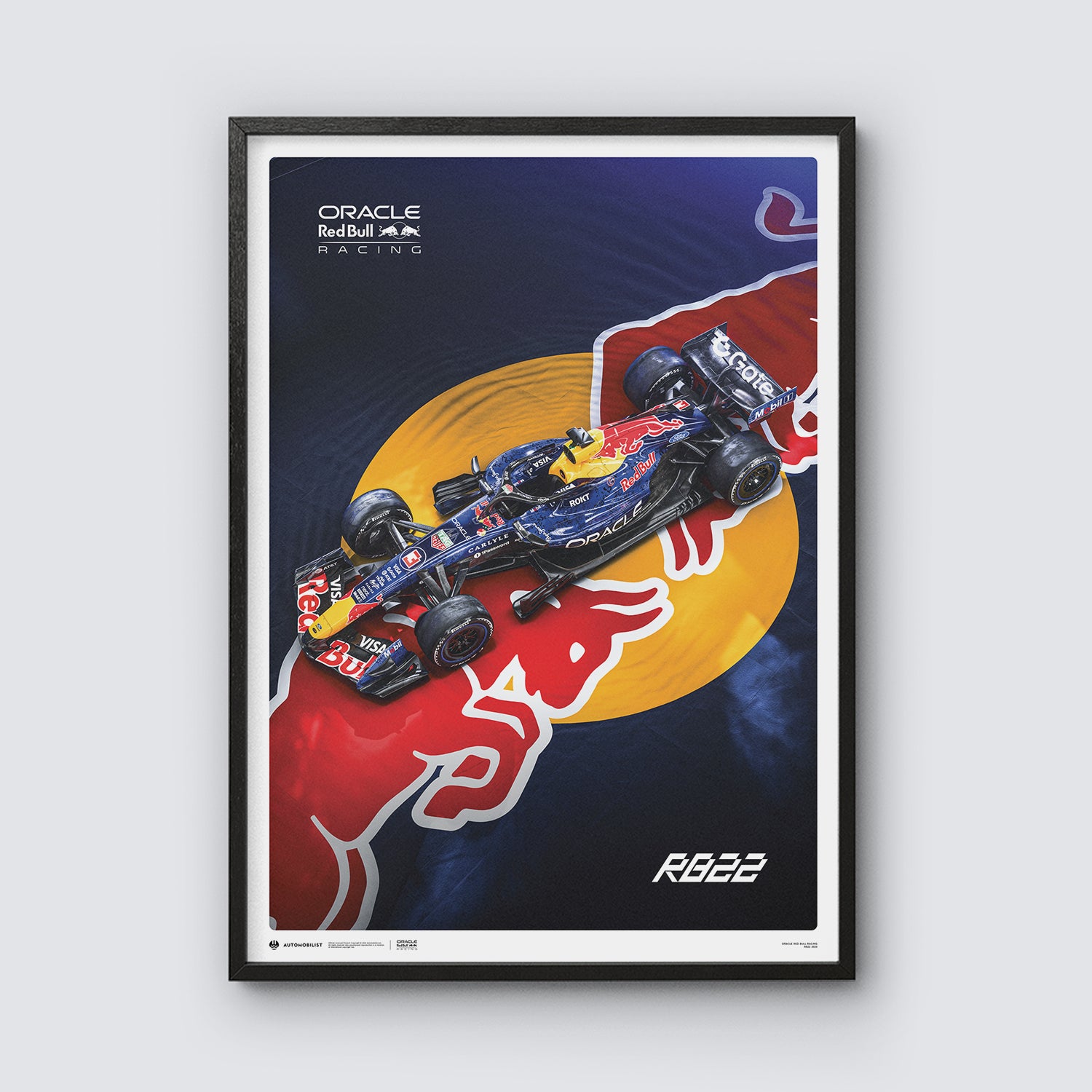 Oracle Red Bull Racing | RB22 2026 | Official Poster | Automobilist