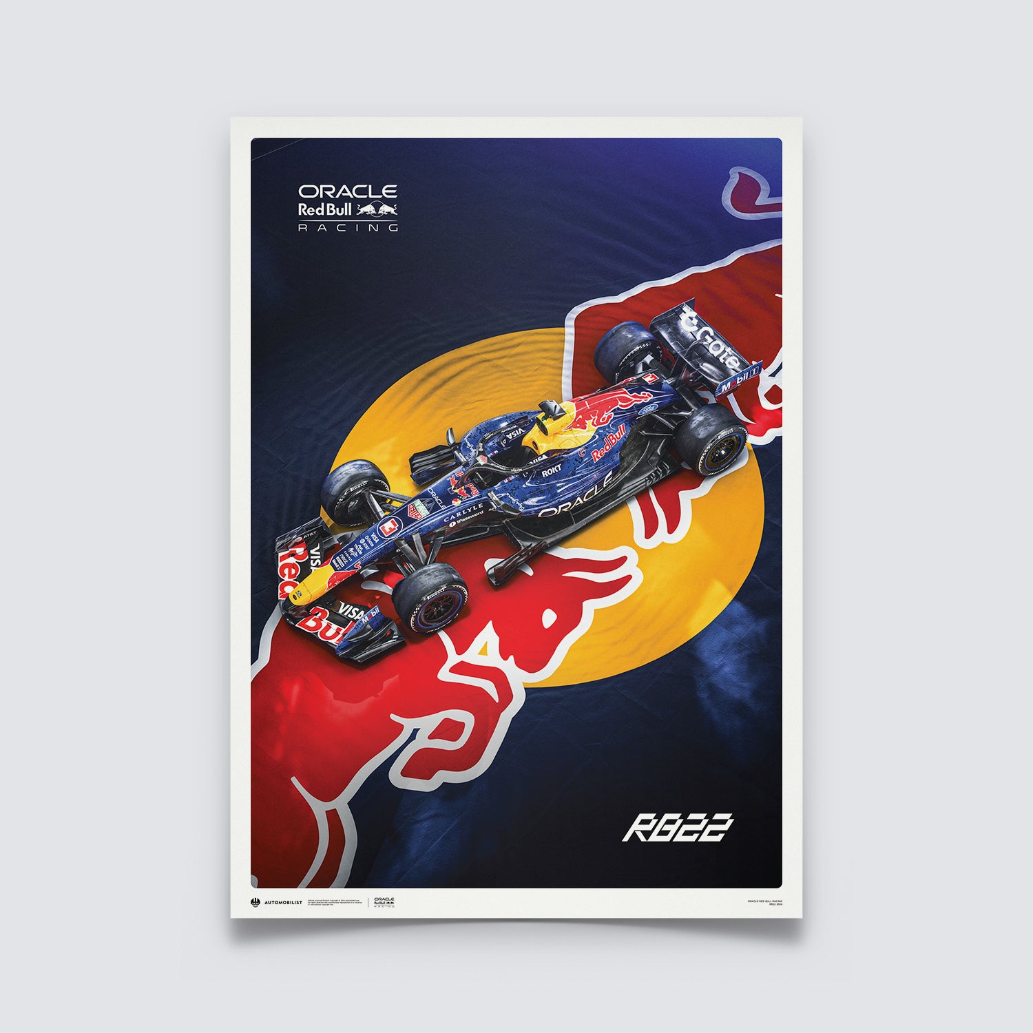Oracle Red Bull Racing | RB22 2026 | Official Poster | Automobilist