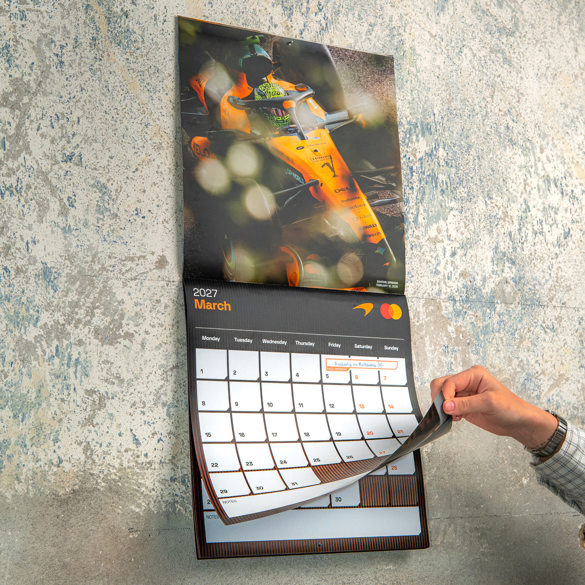 McLaren Mastercard Formula 1® Team - Official Calendar - 2027