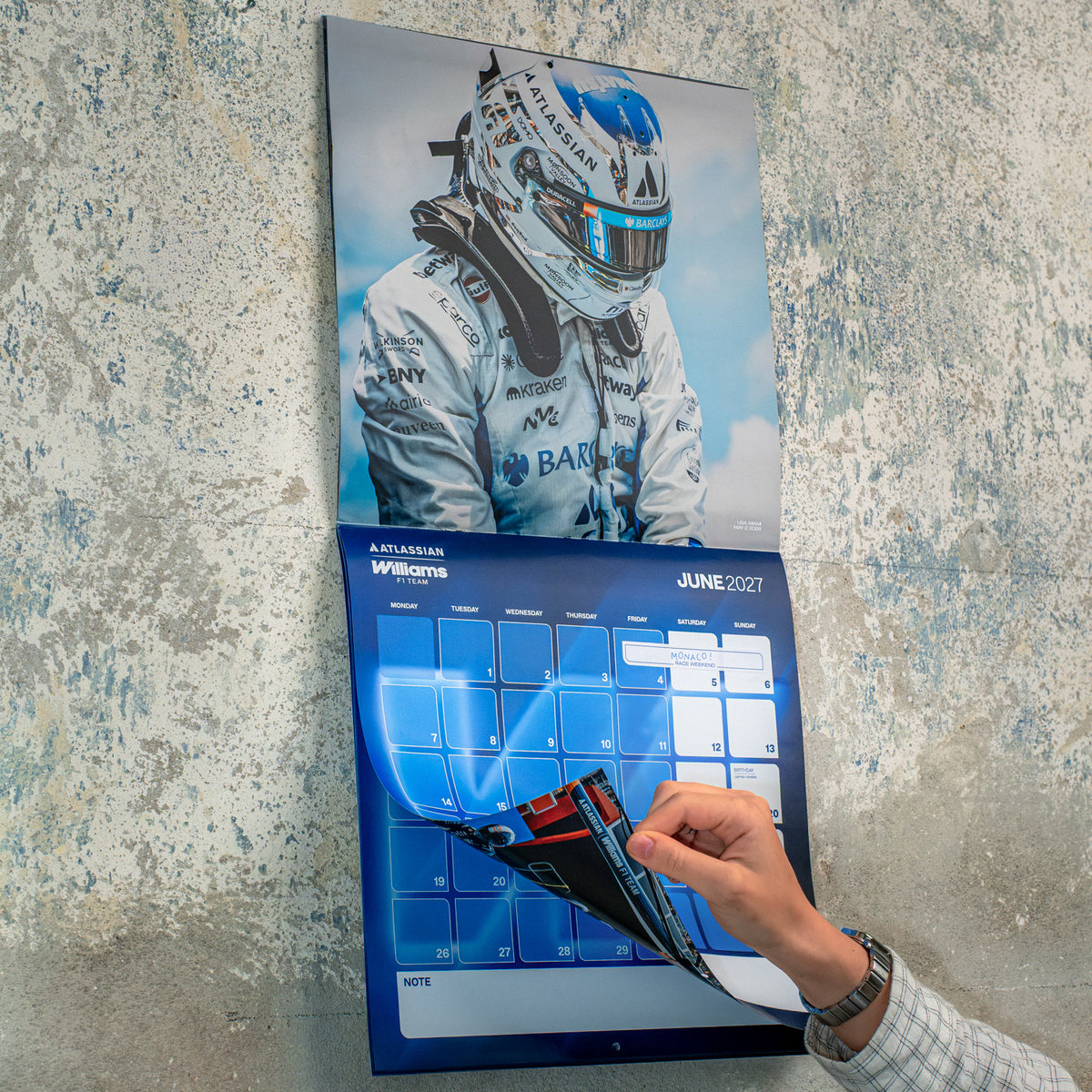 Atlassian Williams F1 Team - Official Calendar - 2027