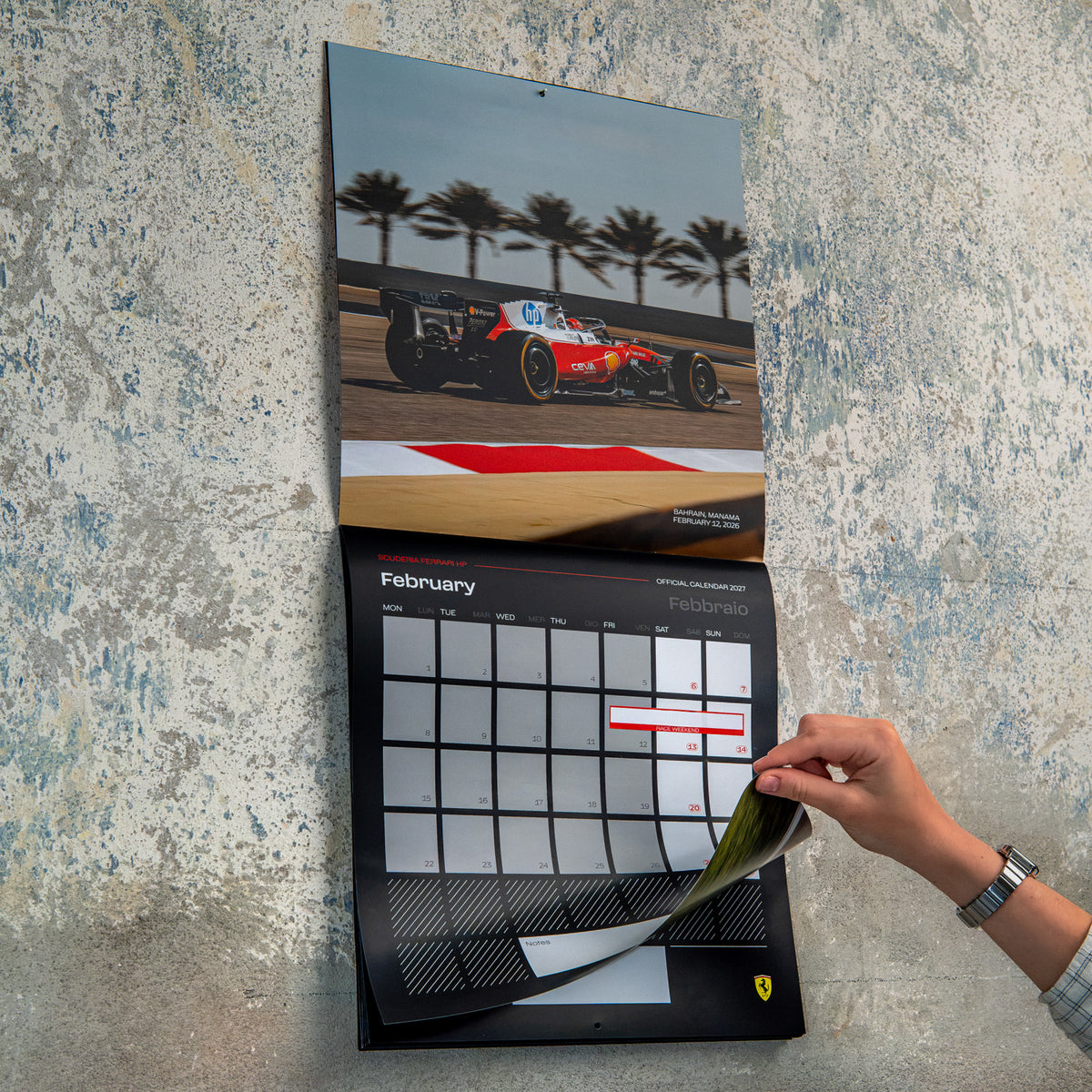 Scuderia Ferrari HP - Official Calendar - 2027