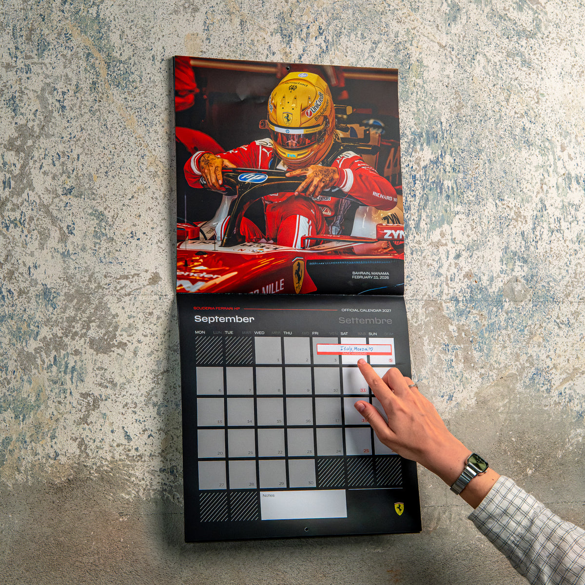 Scuderia Ferrari HP - Official Calendar - 2027