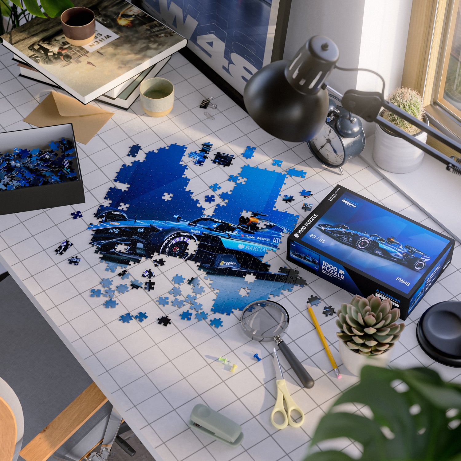 Atlassian Williams F1® Team FW48 | 2026 Season | 1000pcs Puzzle