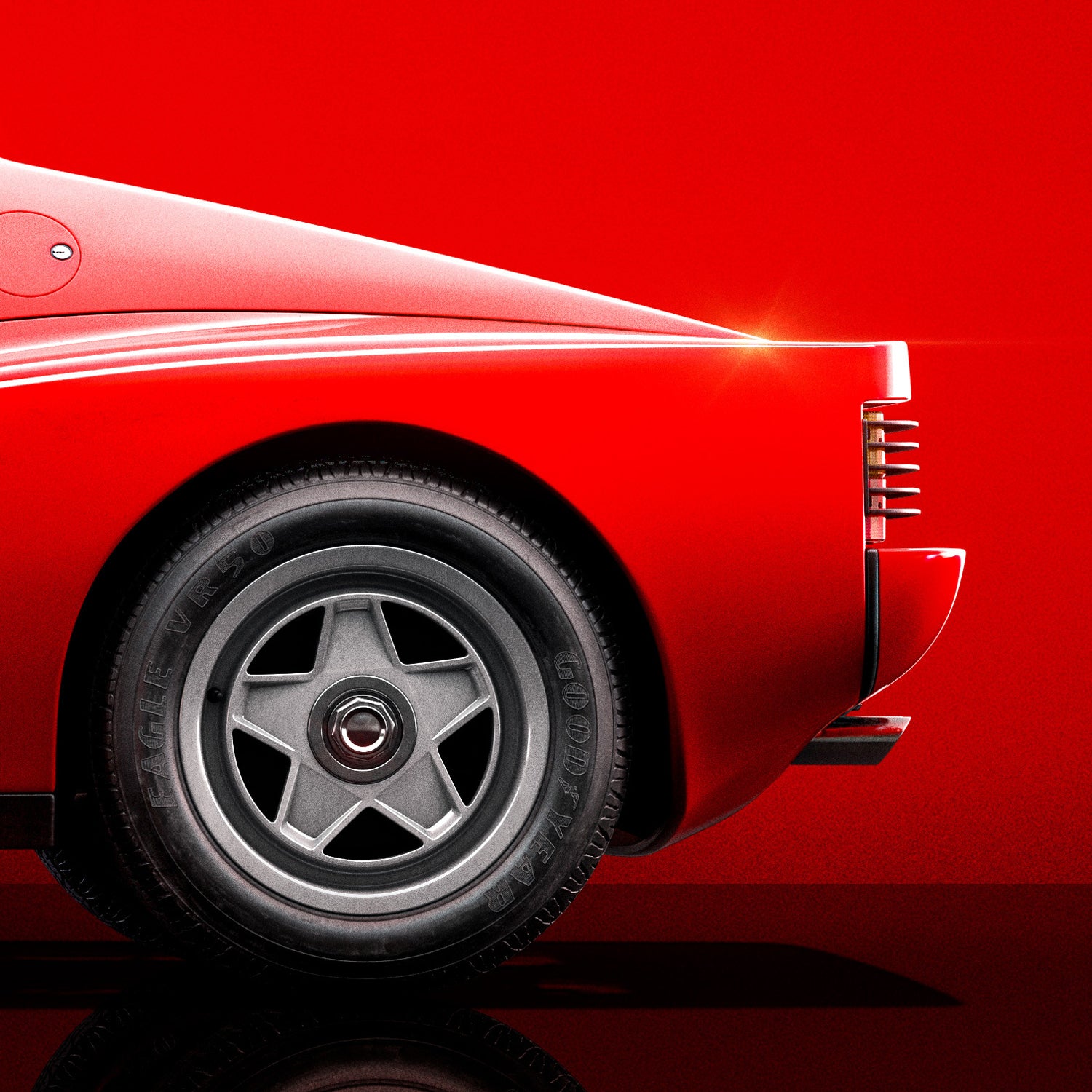 Ferrari Testarossa 1987 | Icon of Audacity | Official Poster