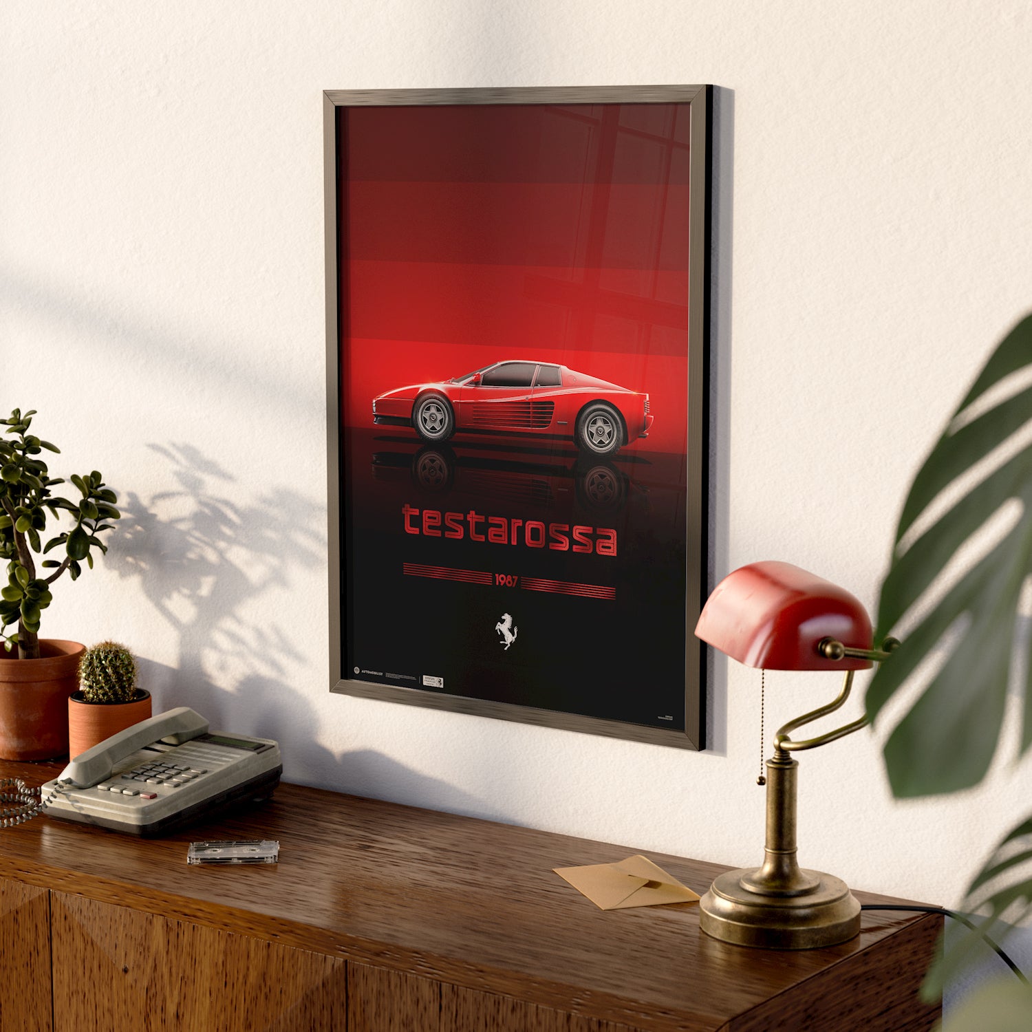 Ferrari Testarossa 1987 | Icon of Audacity | Official Poster