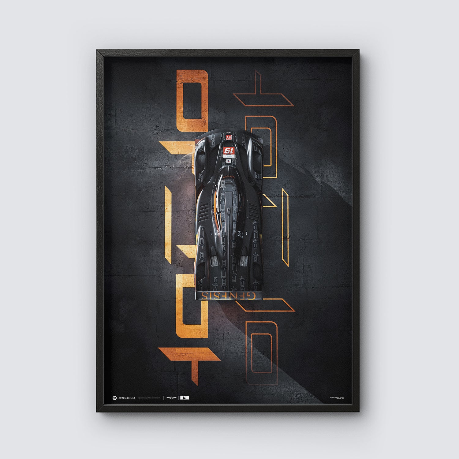 Genesis Magma Racing 2026 | GMR-001 Hypercar | Official Poster