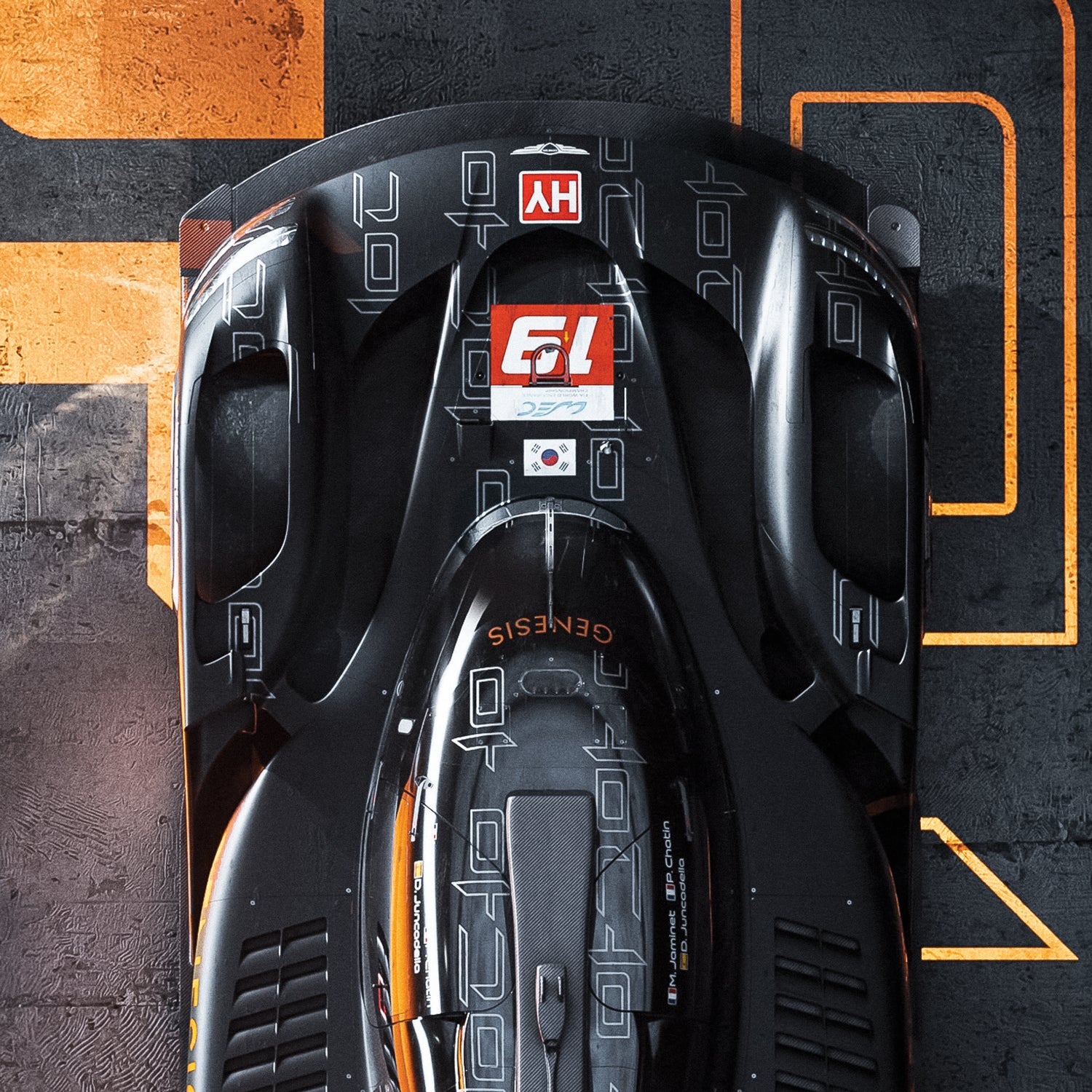 Genesis Magma Racing 2026 | GMR-001 Hypercar | Official Poster