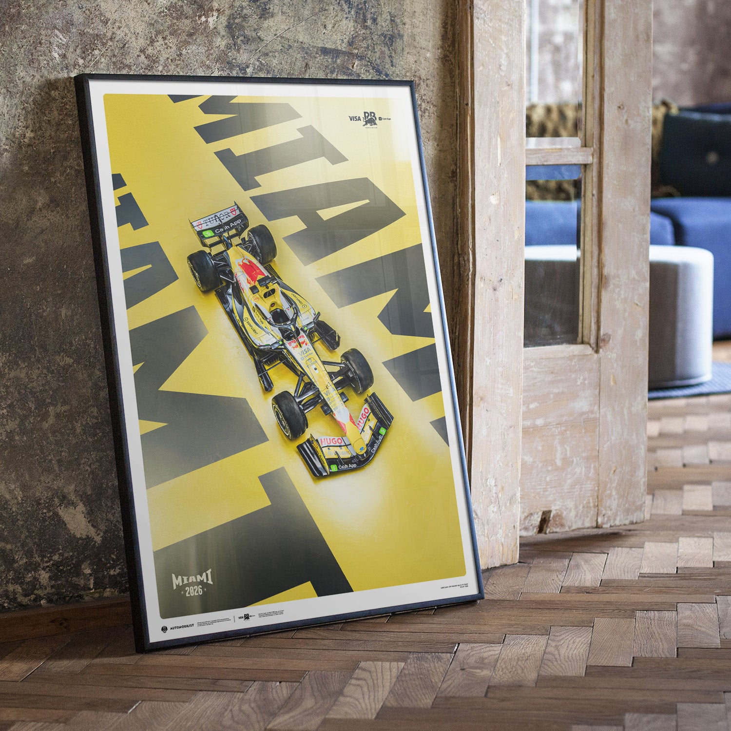 Visa Cash App RB Formula One Team | Miami 2026 Special Livery | Official Poster