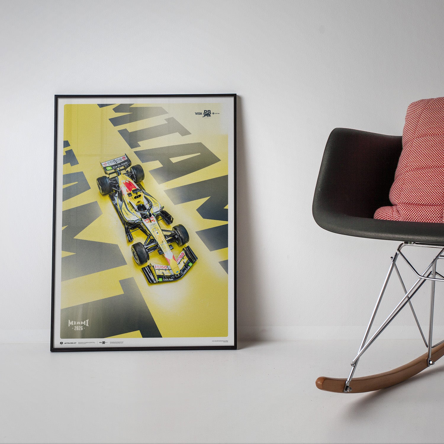 Visa Cash App RB Formula One Team | Miami 2026 Special Livery | Official Poster