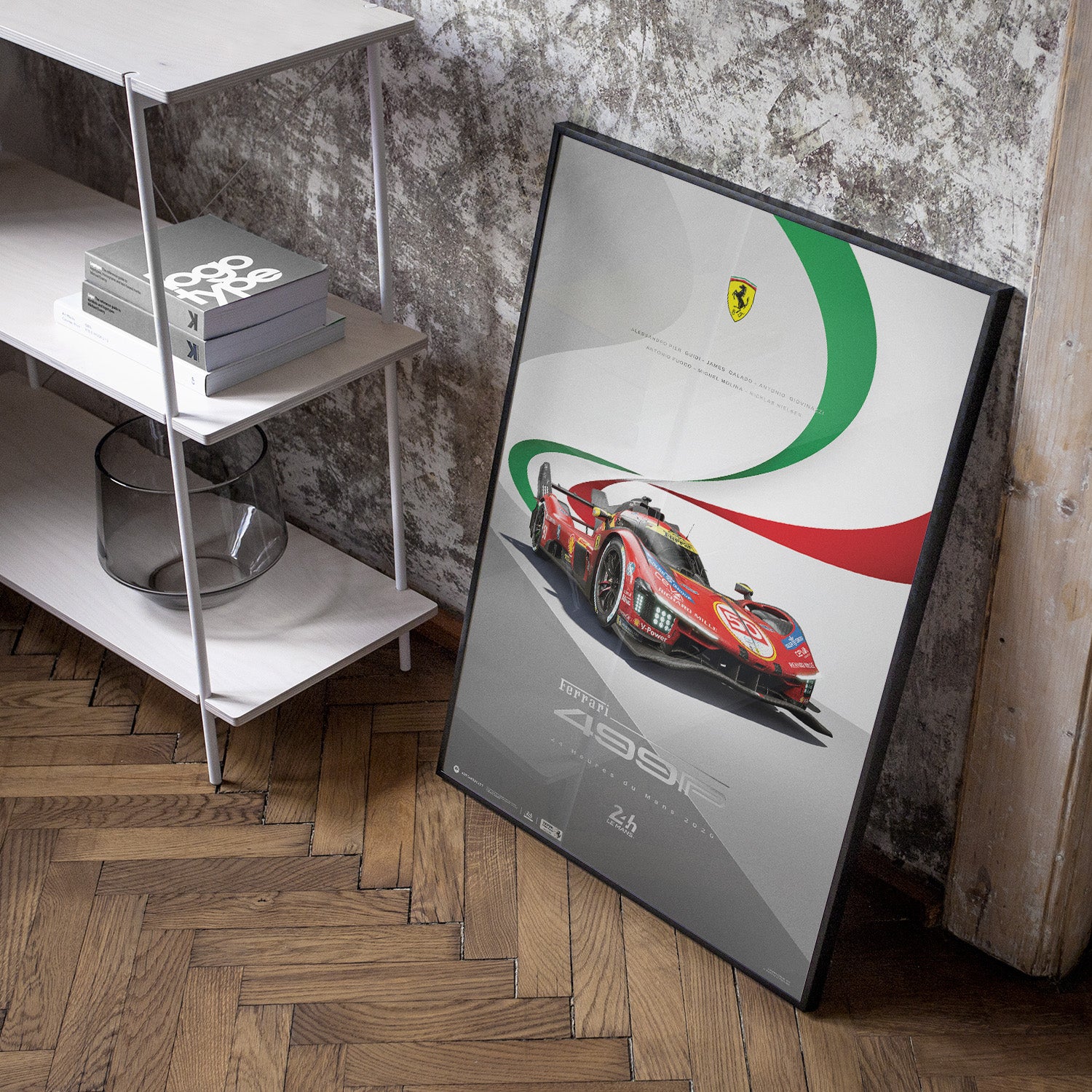 Ferrari 499P | 24 Hours of Le Mans 2026 | Official Poster