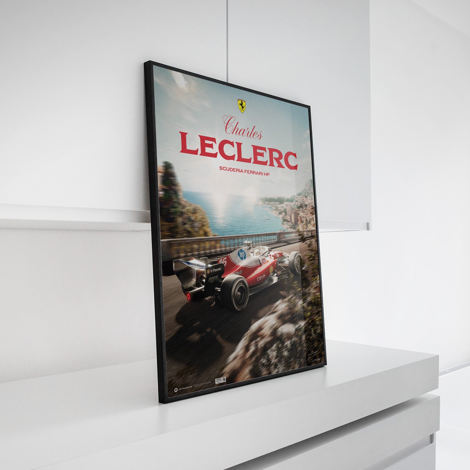 Scuderia Ferrari HP | Charles Leclerc | Monaco 2026 | Official Poster