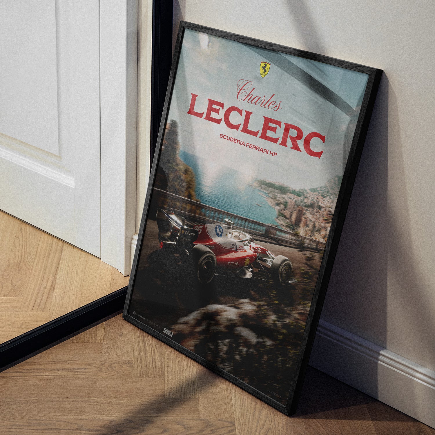 Scuderia Ferrari HP | Charles Leclerc | Monaco 2026 | Official Poster