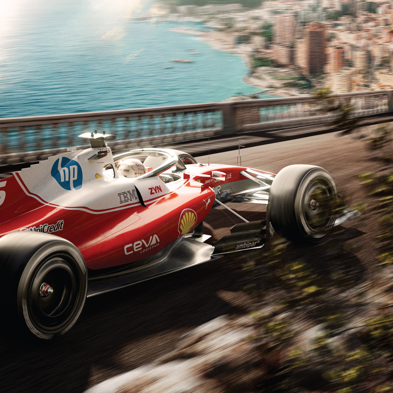Scuderia Ferrari HP | Charles Leclerc | Monaco 2026 | Official Poster