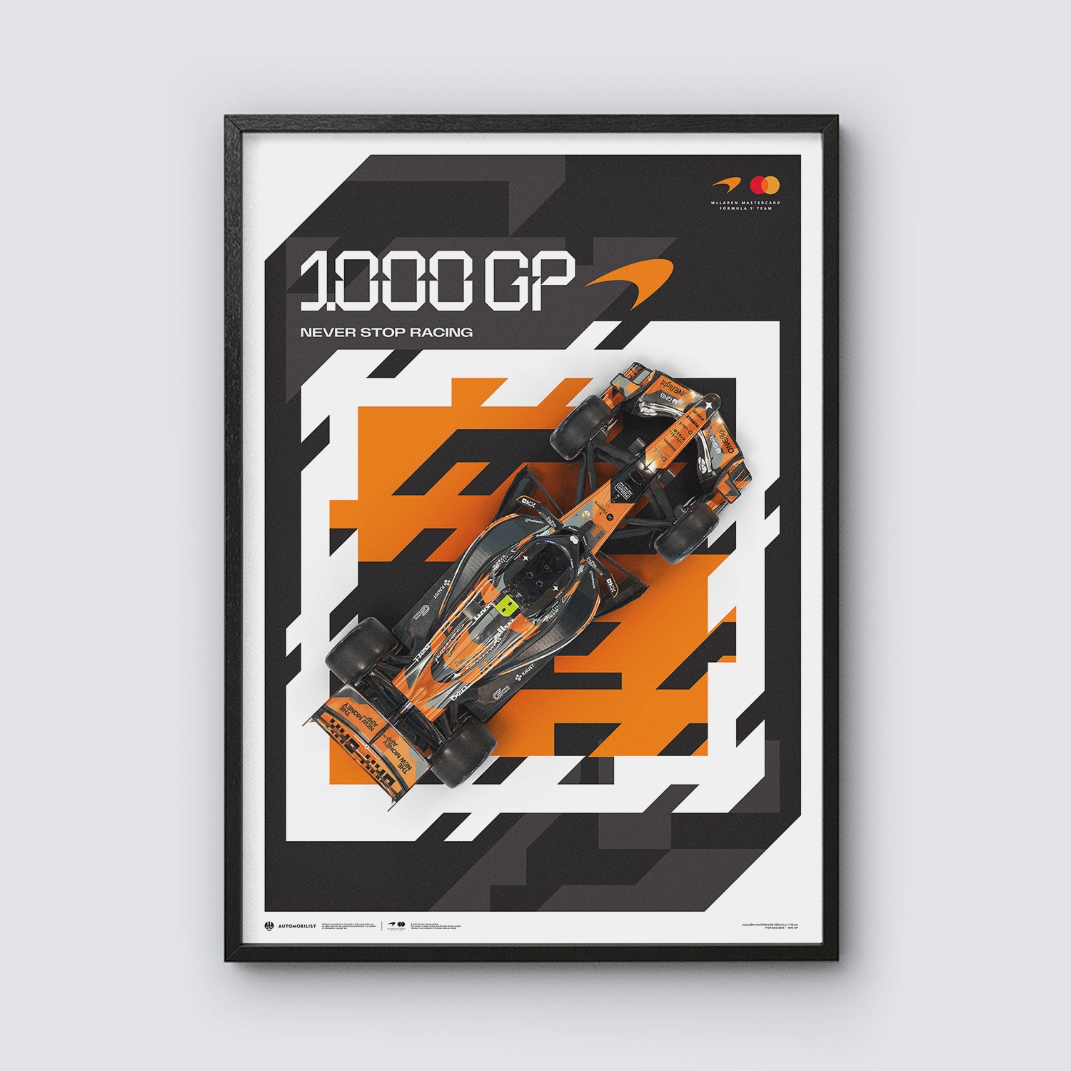 McLaren Mastercard Formula 1® Team | Monaco 2026 | Special Livery| Official Poster