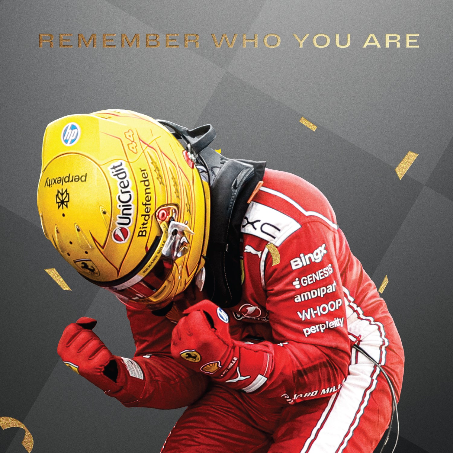 Scuderia Ferrari HP | Lewis Hamilton | Barcelona 2026 Victory | Official Poster