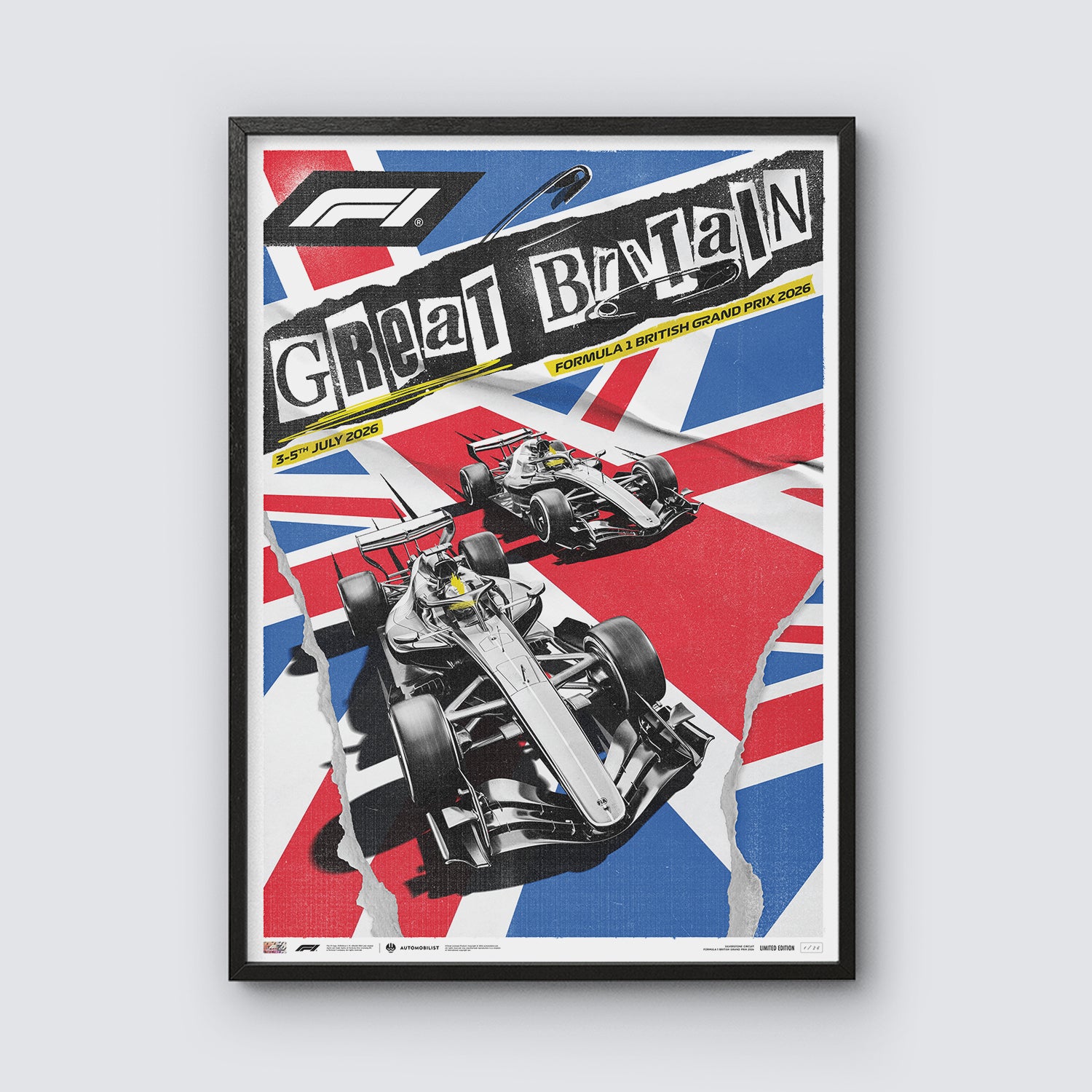 FORMULA 1 BRITISH GRAND PRIX 2026 | Exclusive Event Poster