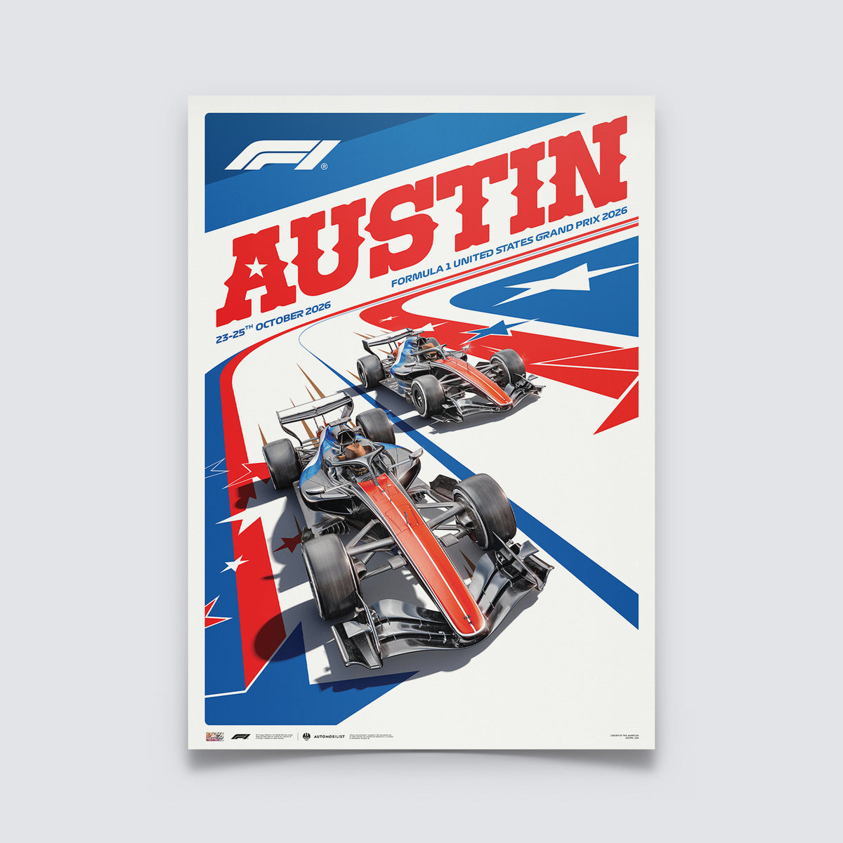 FORMULA 1 UNITED STATES GRAND PRIX 2026 | Official Event Poster