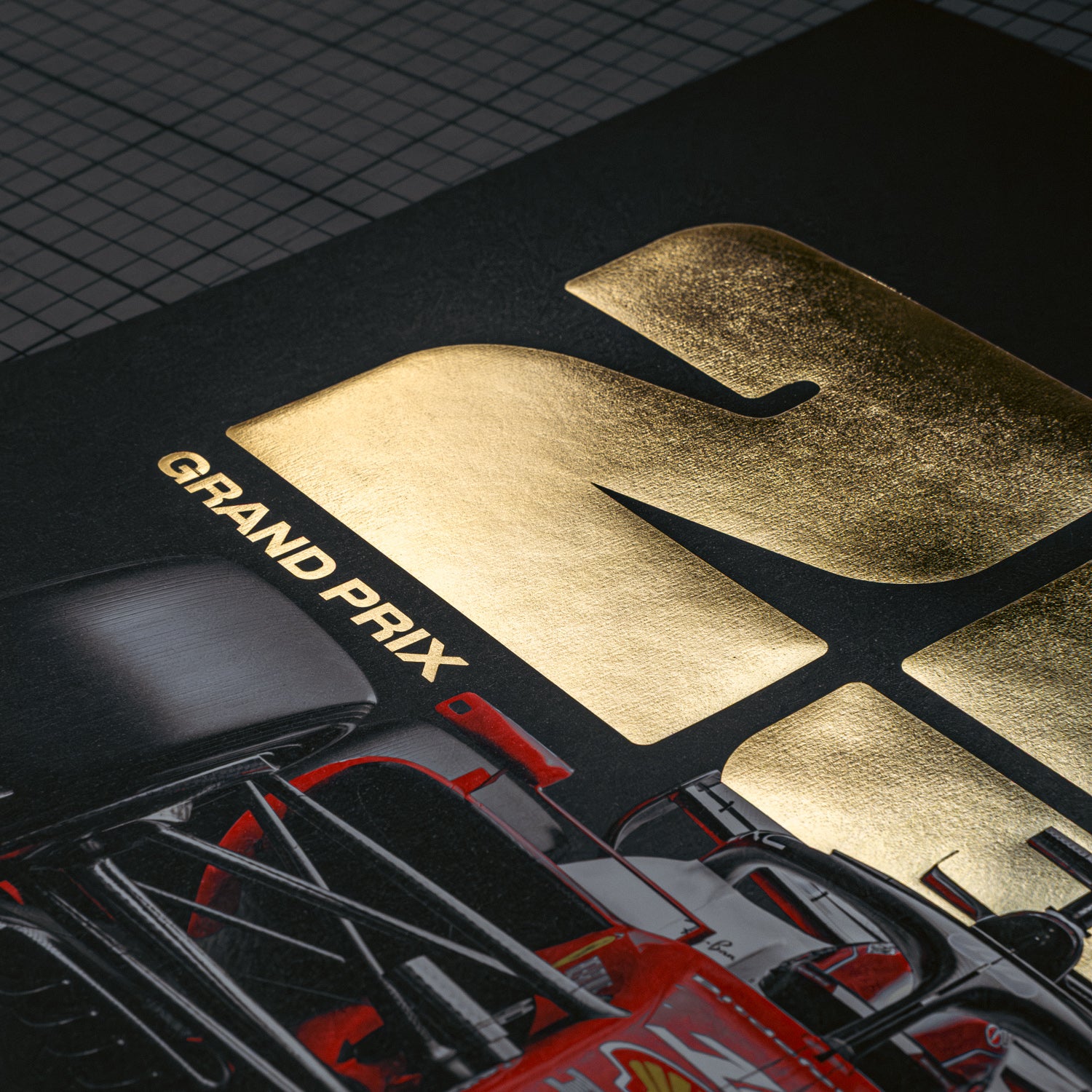 Scuderia Ferrari HP | 250 Grand Prix Wins | Official Poster (Unique Numbers)