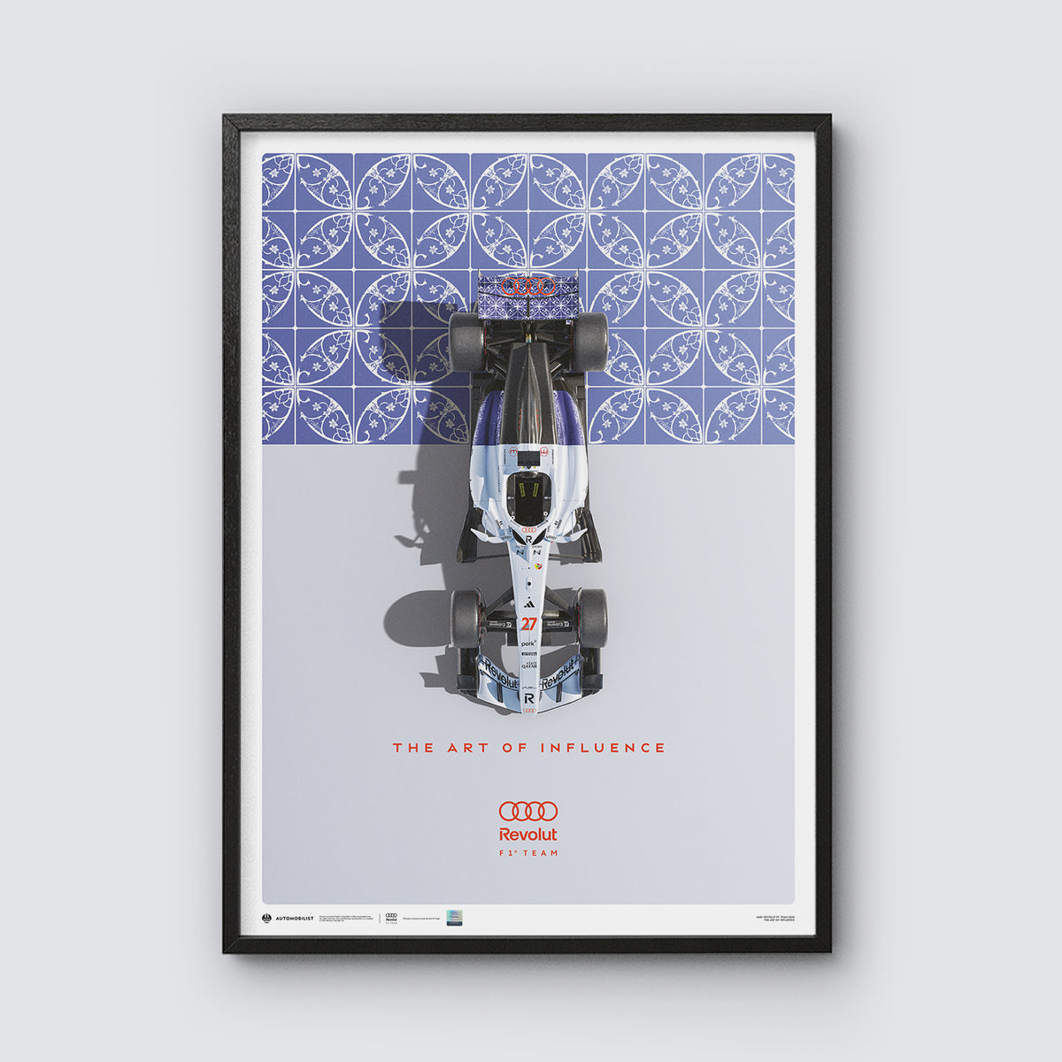 Audi Revolut F1® Team | Singapore 2026 | Special Livery | Official Poster