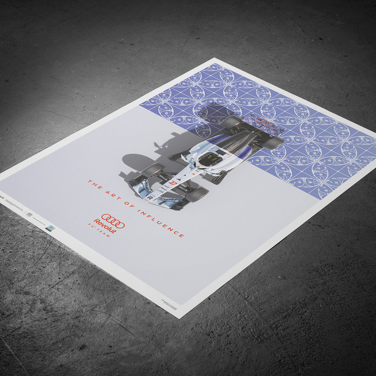 Audi Revolut F1® Team | Singapore 2026 | Special Livery | Official Poster