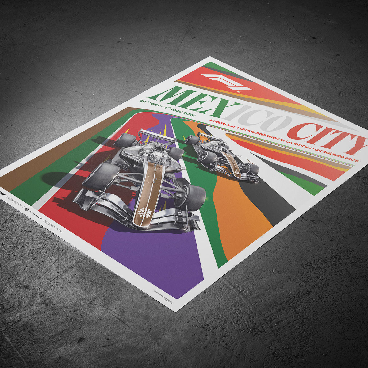 FORMULA 1 GRAN PREMIO DE LA CIUDAD DE MÉXICO 2026 | Official Event Poster