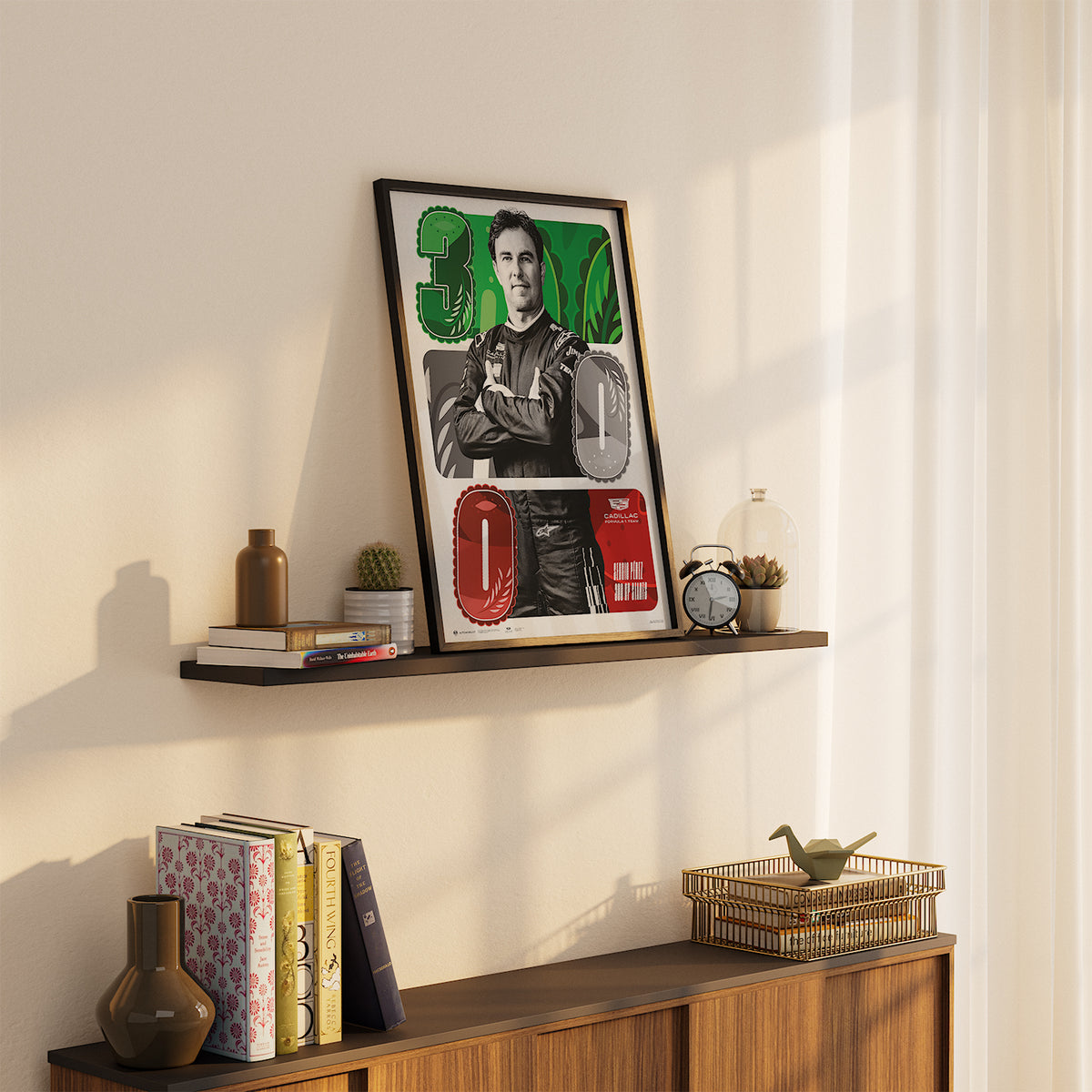 Cadillac Formula 1® Team | Sergio Perez - 300 Races | Official Poster