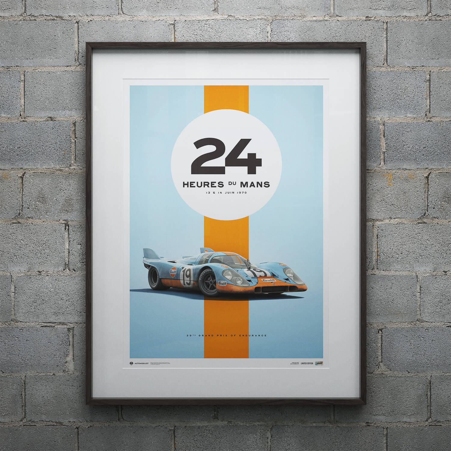 Porsche - 917 - 24h Heures du Mans - Gulf