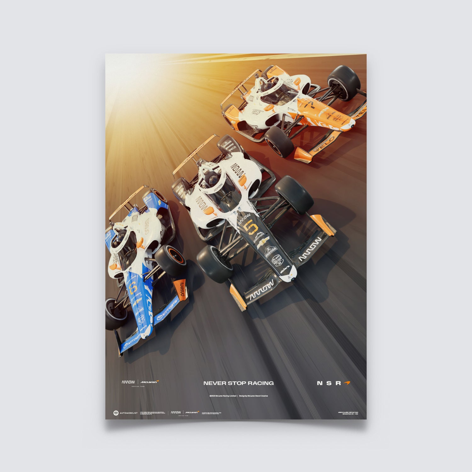 Arrow McLaren | Indy 500 2025 Poster