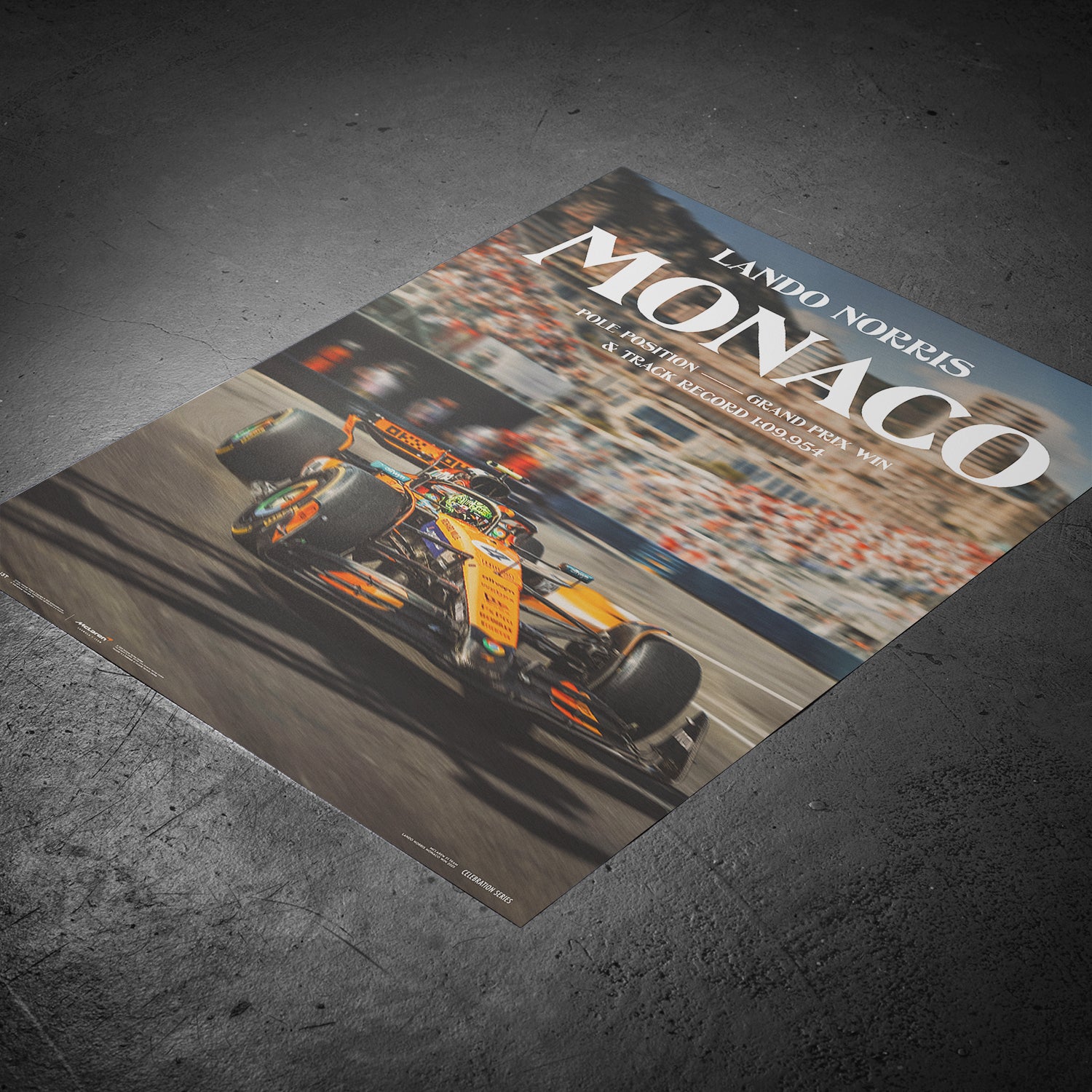 Lando Norris | Monaco GP™ 2025 Winner – Pole Position & Track Record