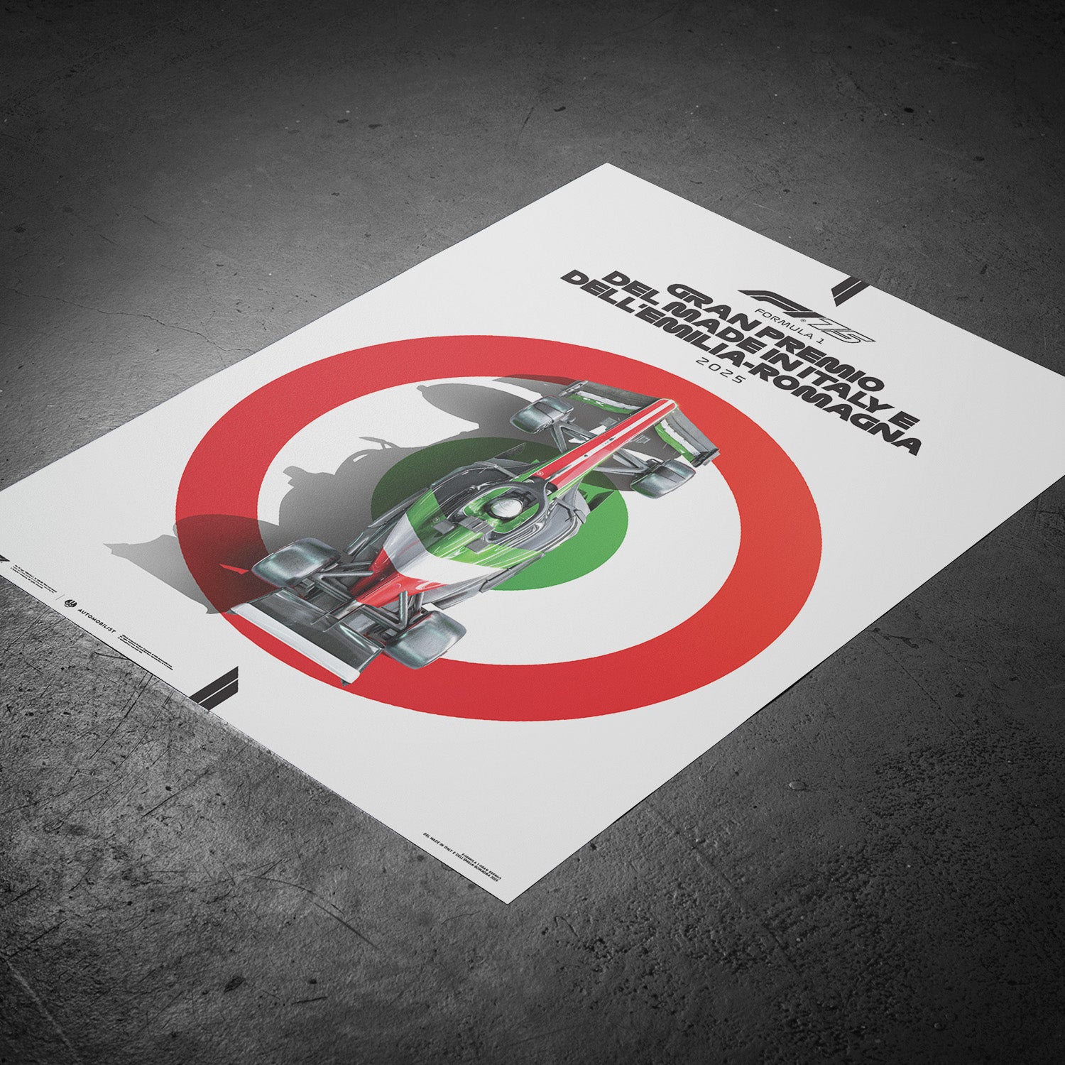 FORMULA 1 GRAN PREMIO DELL'EMILIA ROMAGNA 2025 | Official Event Poster