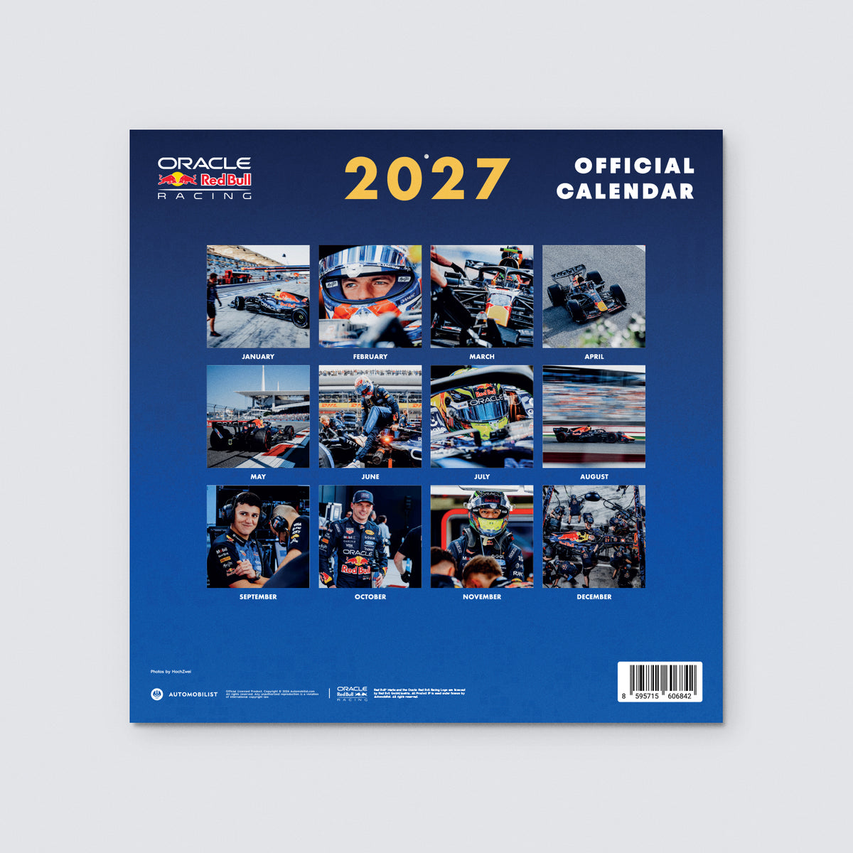Oracle Red Bull Racing - Official Calendar - 2027