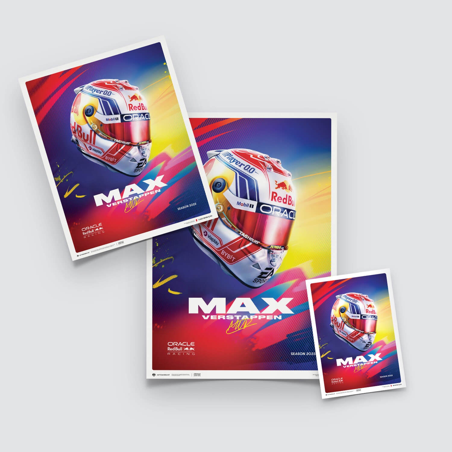 Oracle Red Bull Racing - Max Verstappen - Casque - 2023