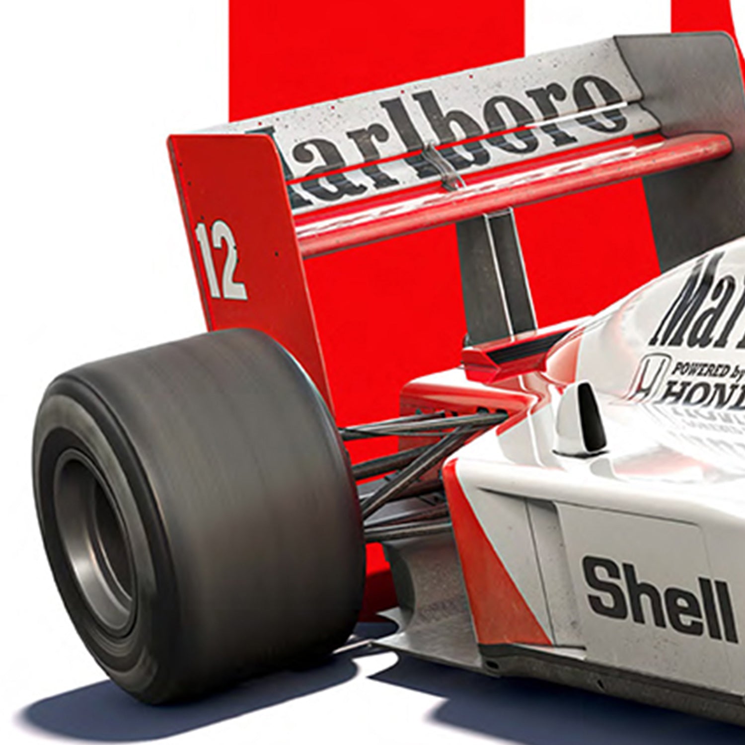 Ayrton Senna McLaren MP4/4 | 30 YEARS OF LEGACY | Limited Edition Poster