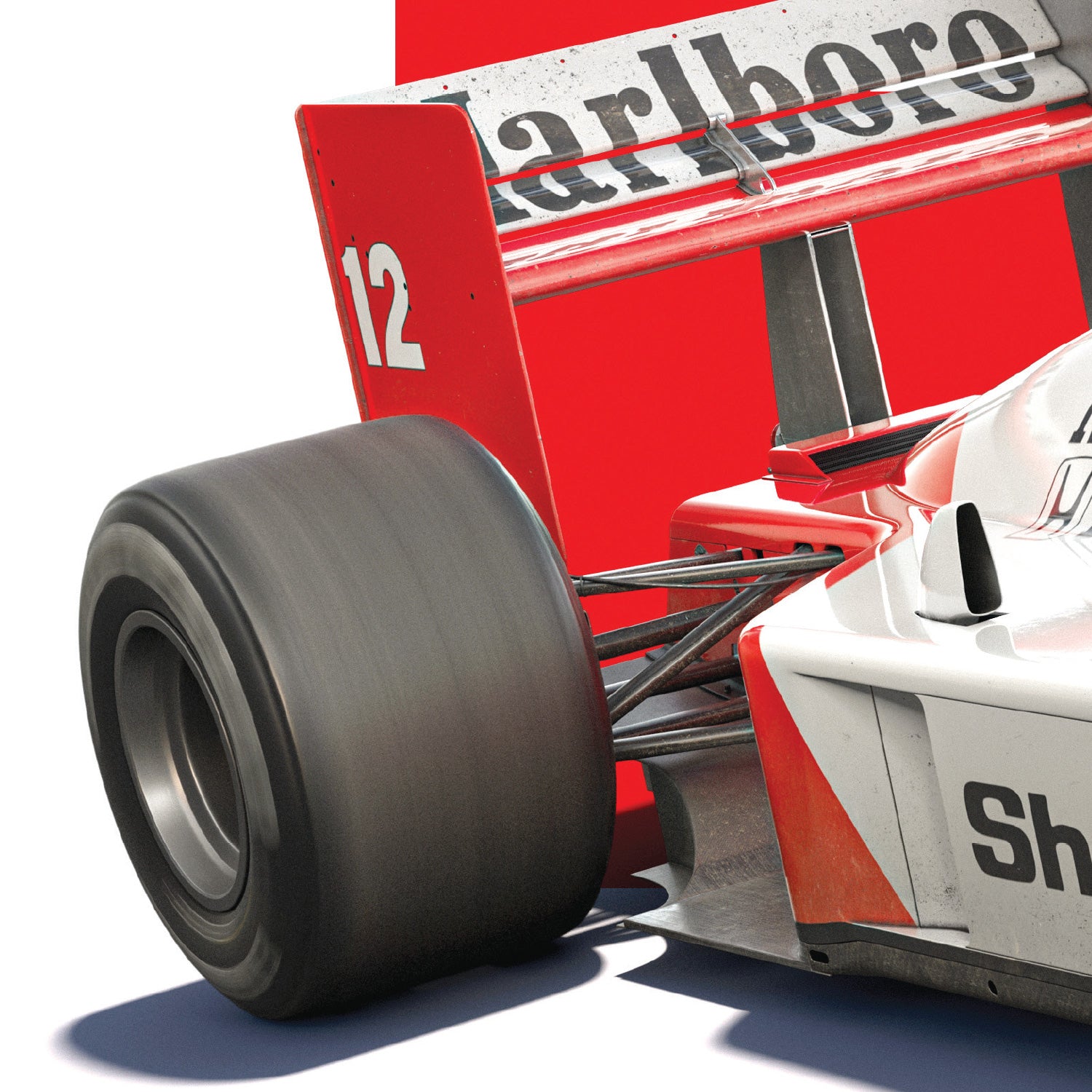 Ayrton Senna McLaren MP4/4 | 30 YEARS OF LEGACY | Limited Edition Poster