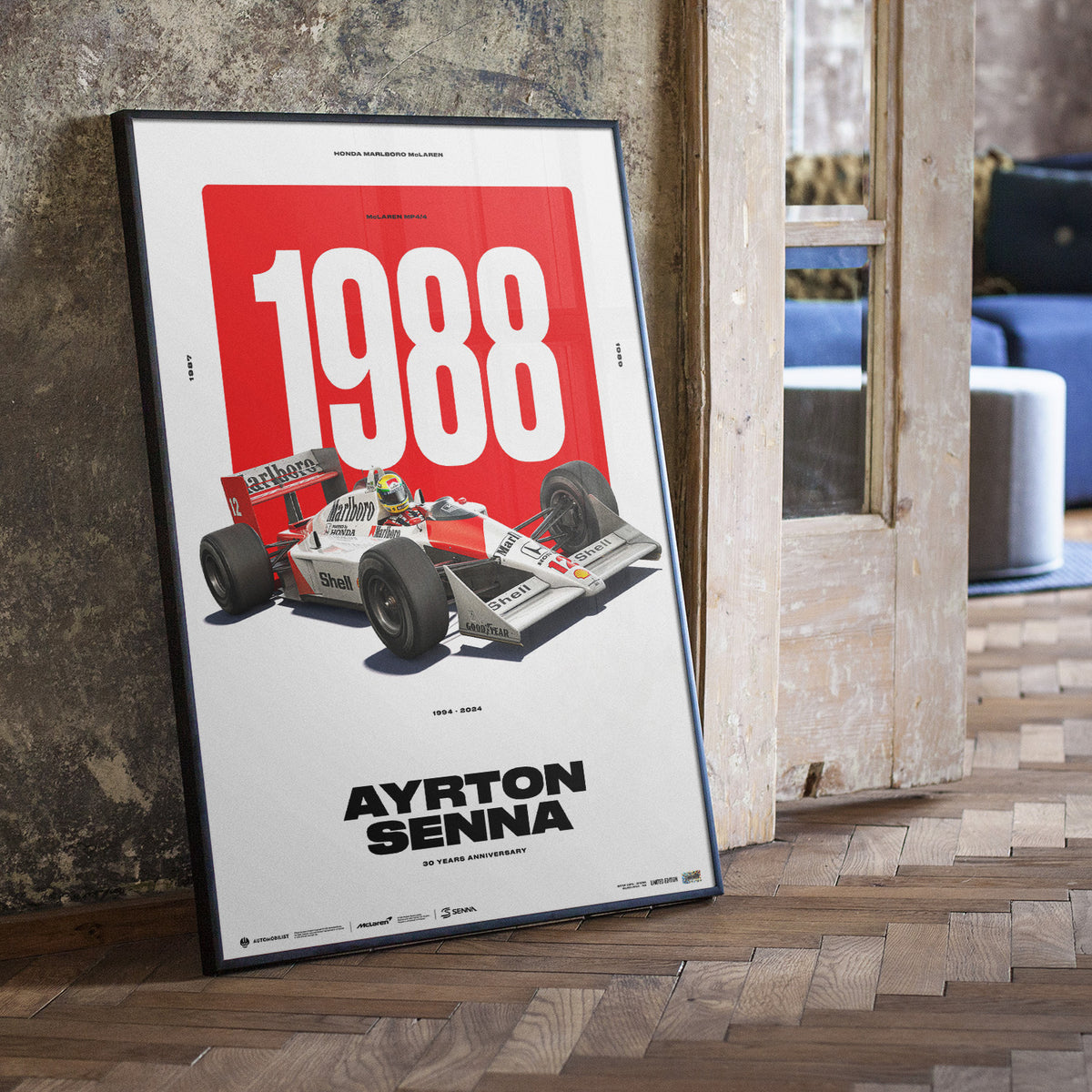 Ayrton Senna McLaren MP4/4 | 30 YEARS OF LEGACY | Limited Edition ...