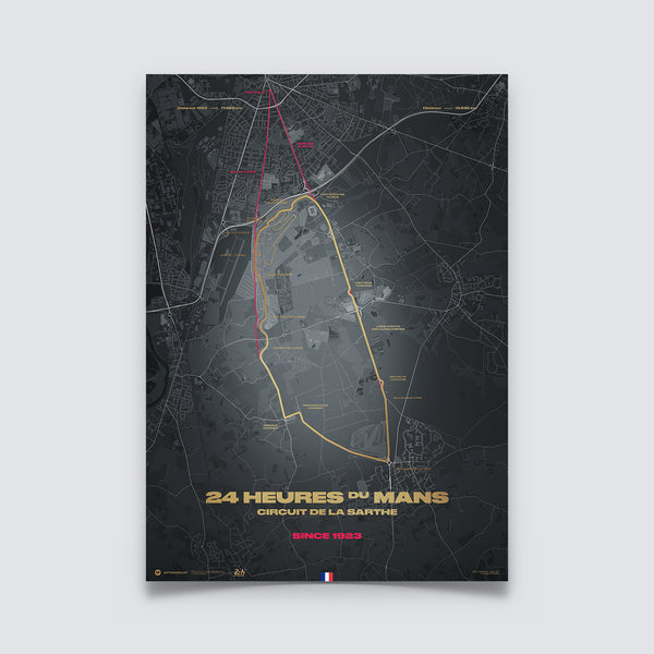 L’Évolution du Circuit | 2024 | Collector's Edition 24h Le Mans Poster